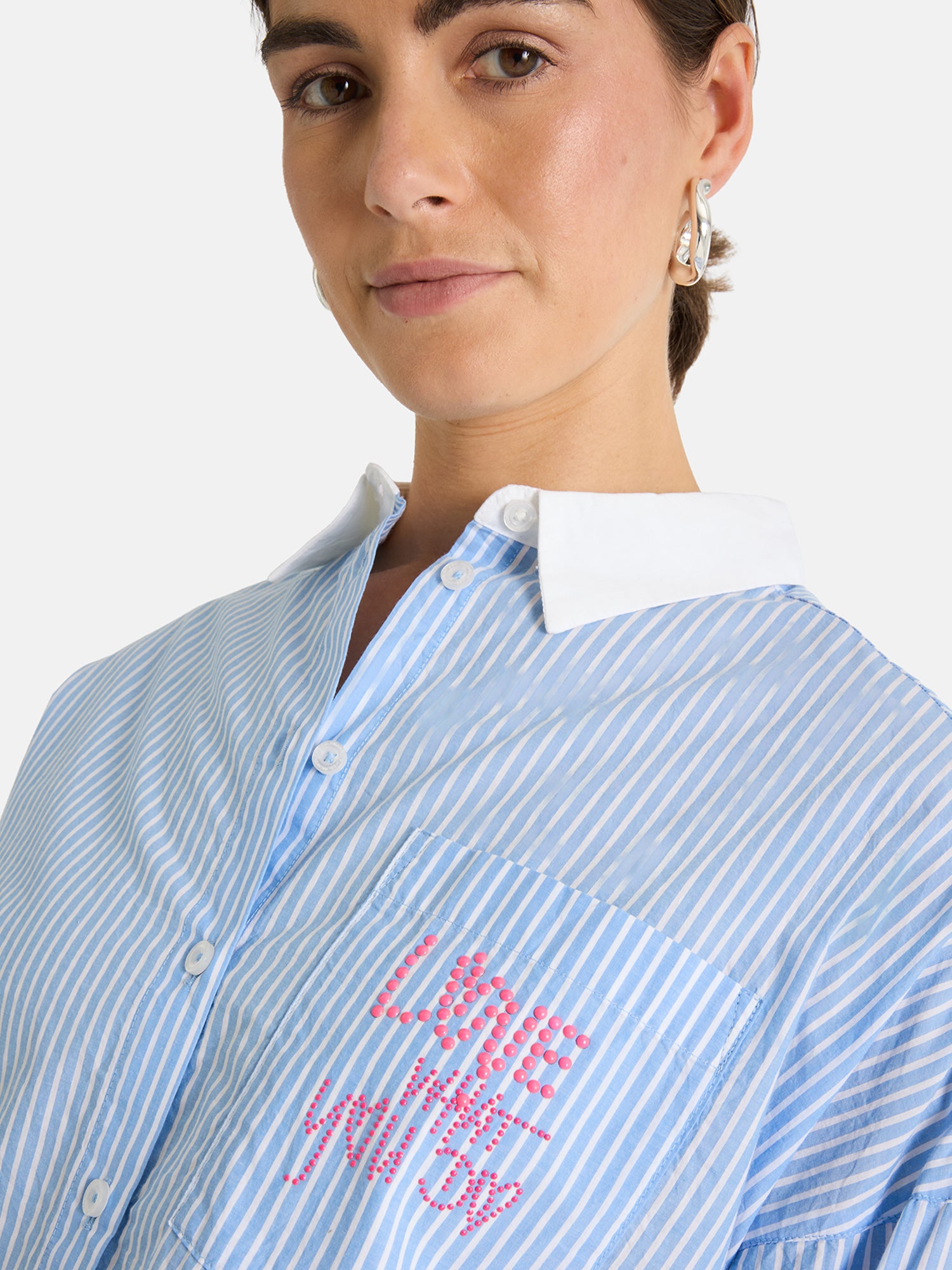 Bluse "RozeriL" aus Baumwolle