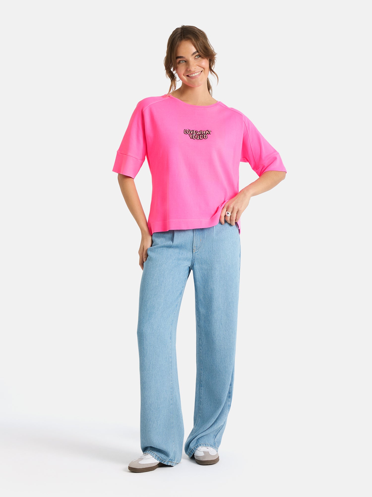 Sweater "RikaL" aus Baumwolle
