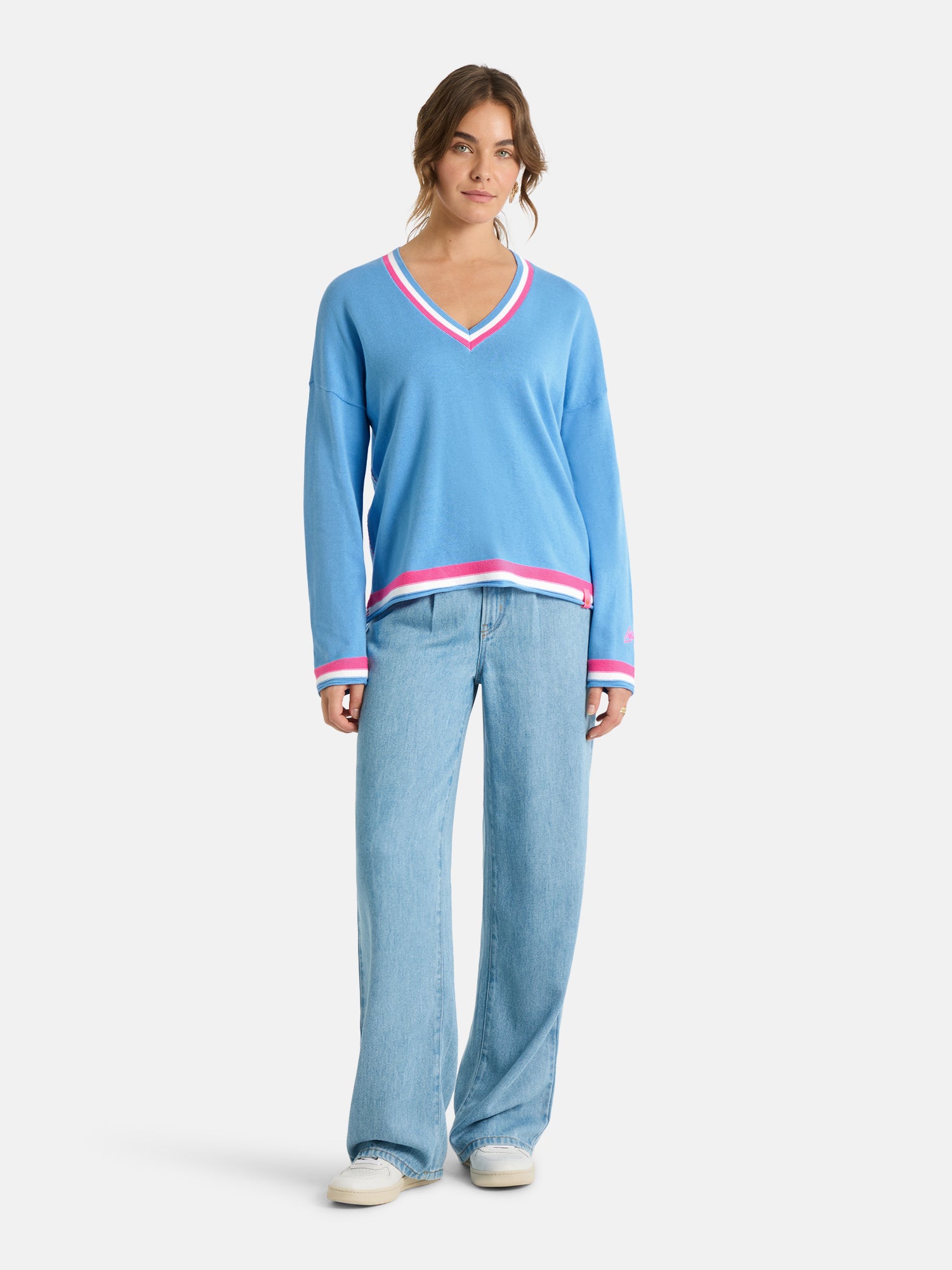 Pullover "MalinL" aus Baumwolle