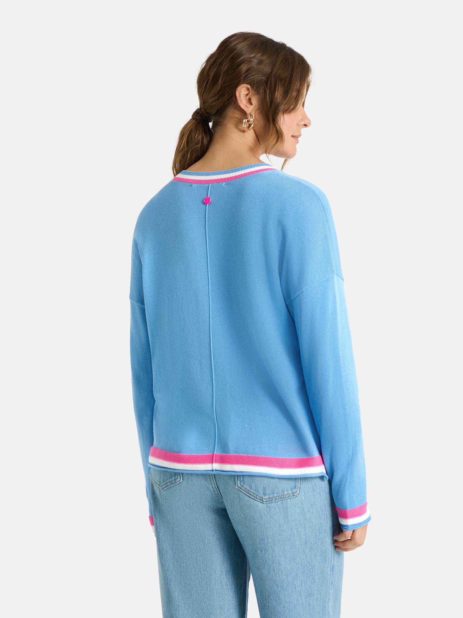 Pullover "MalinL" aus Baumwolle