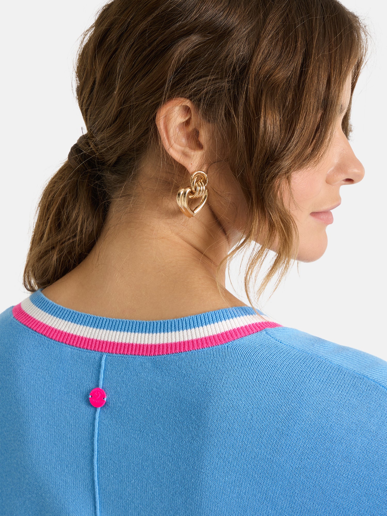 Pullover "MalinL" aus Baumwolle