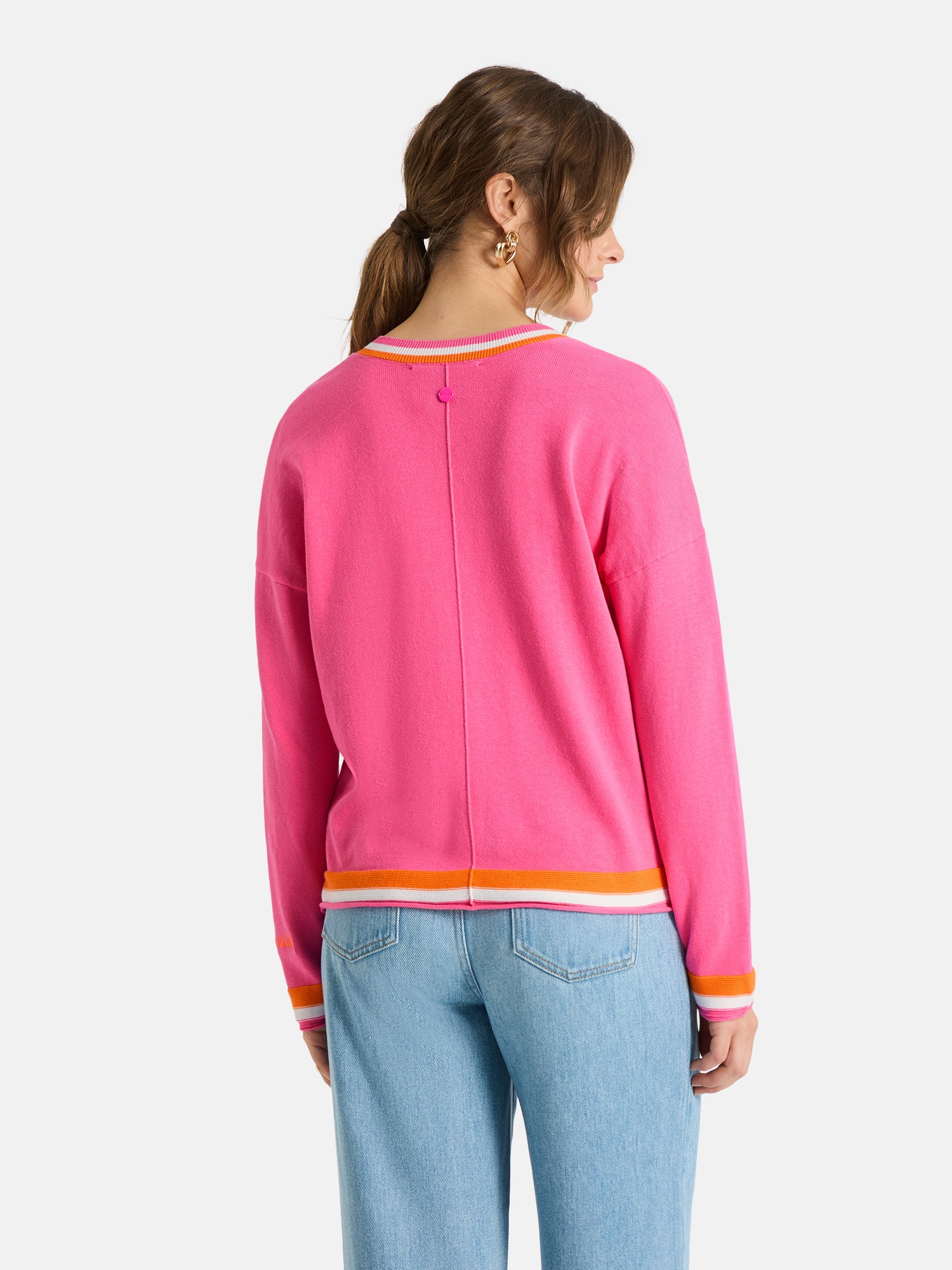 Pullover "MalinL" aus Baumwolle