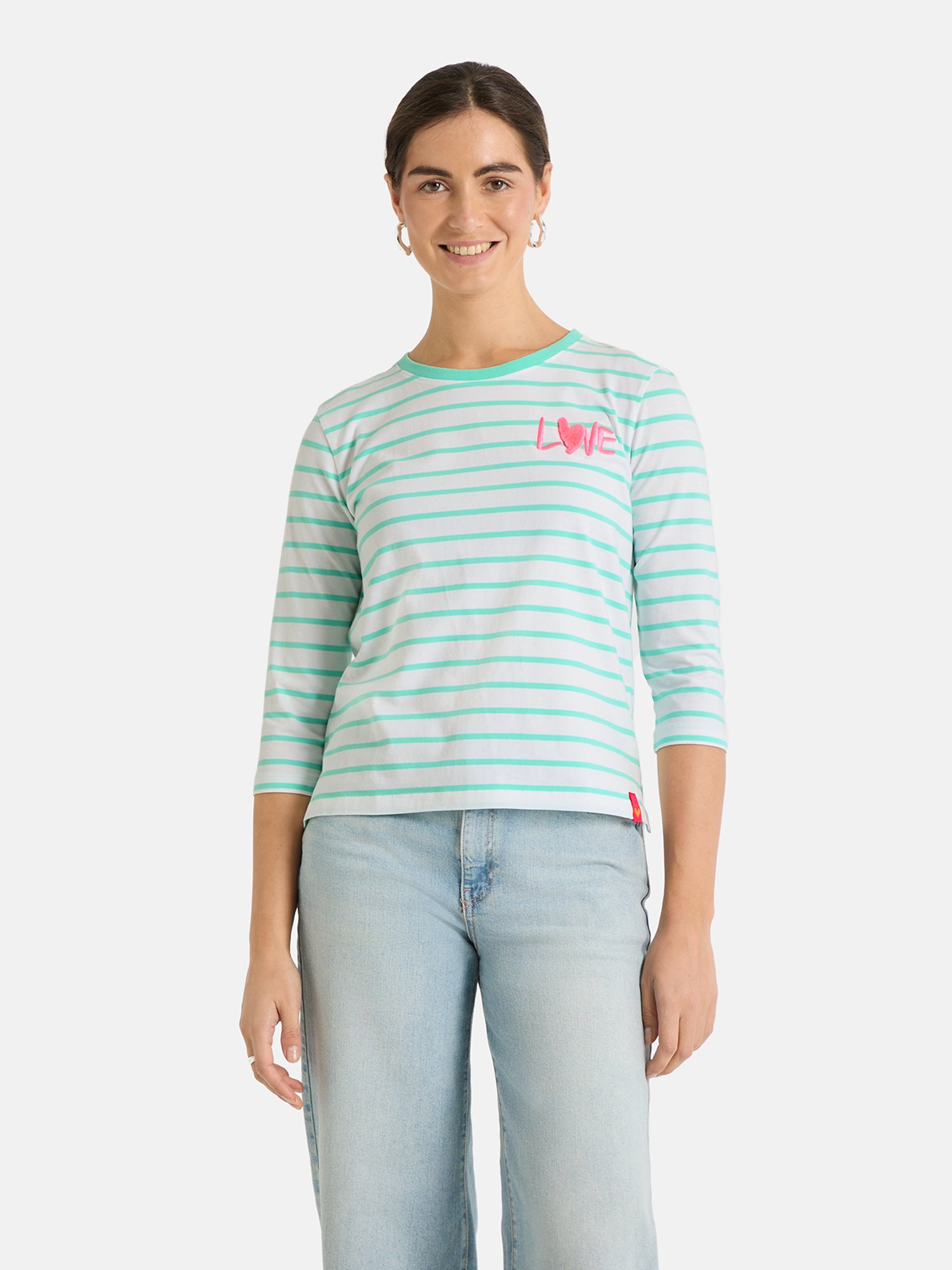 Longsleeve "HeraL" mit Elasthan