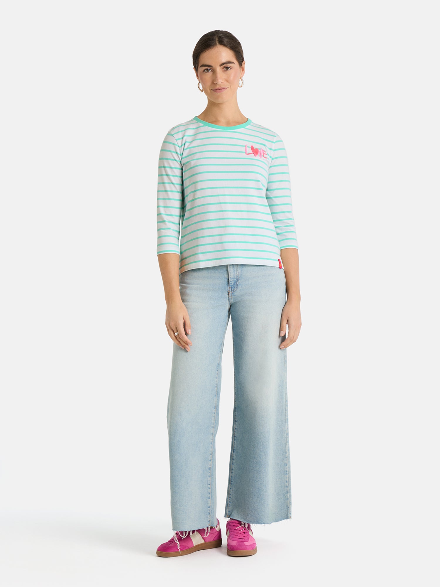 Longsleeve "HeraL" mit Elasthan