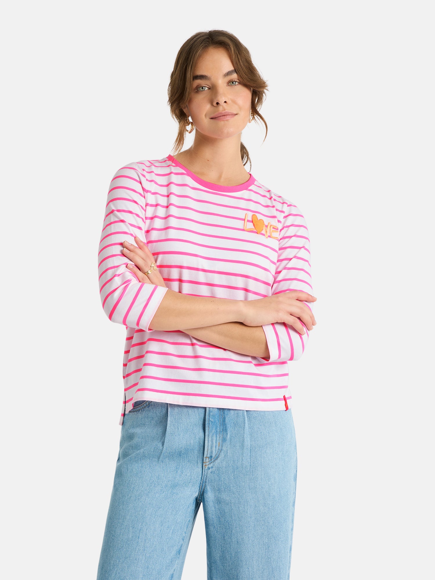 Longsleeve "HeraL" mit Elasthan