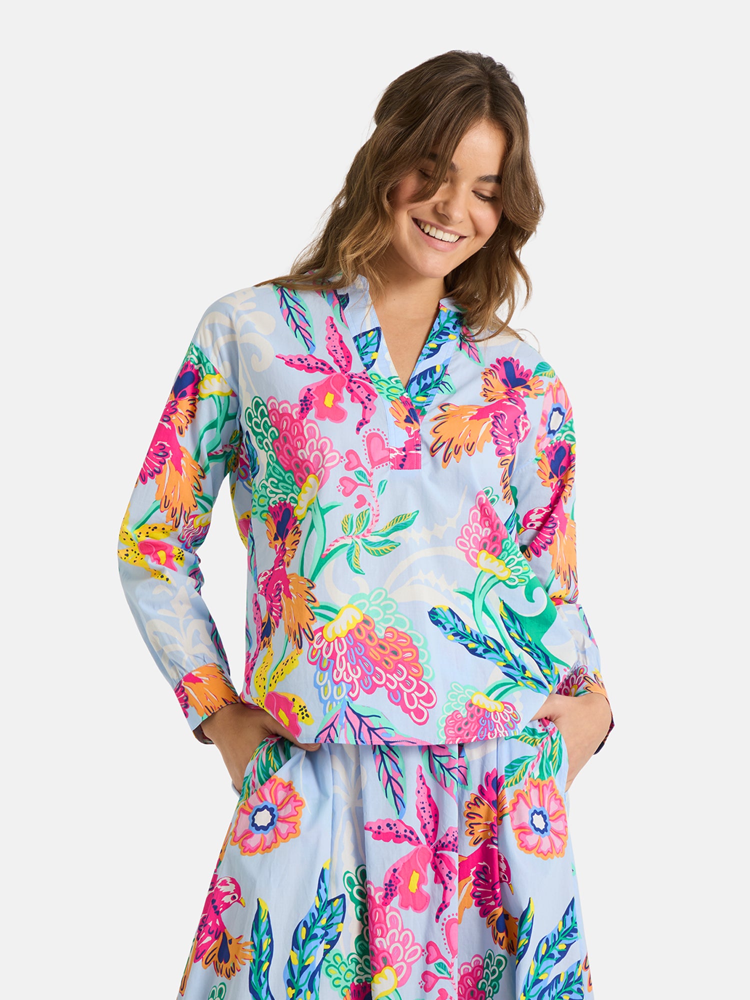 Bluse "EdanaL" aus Baumwolle