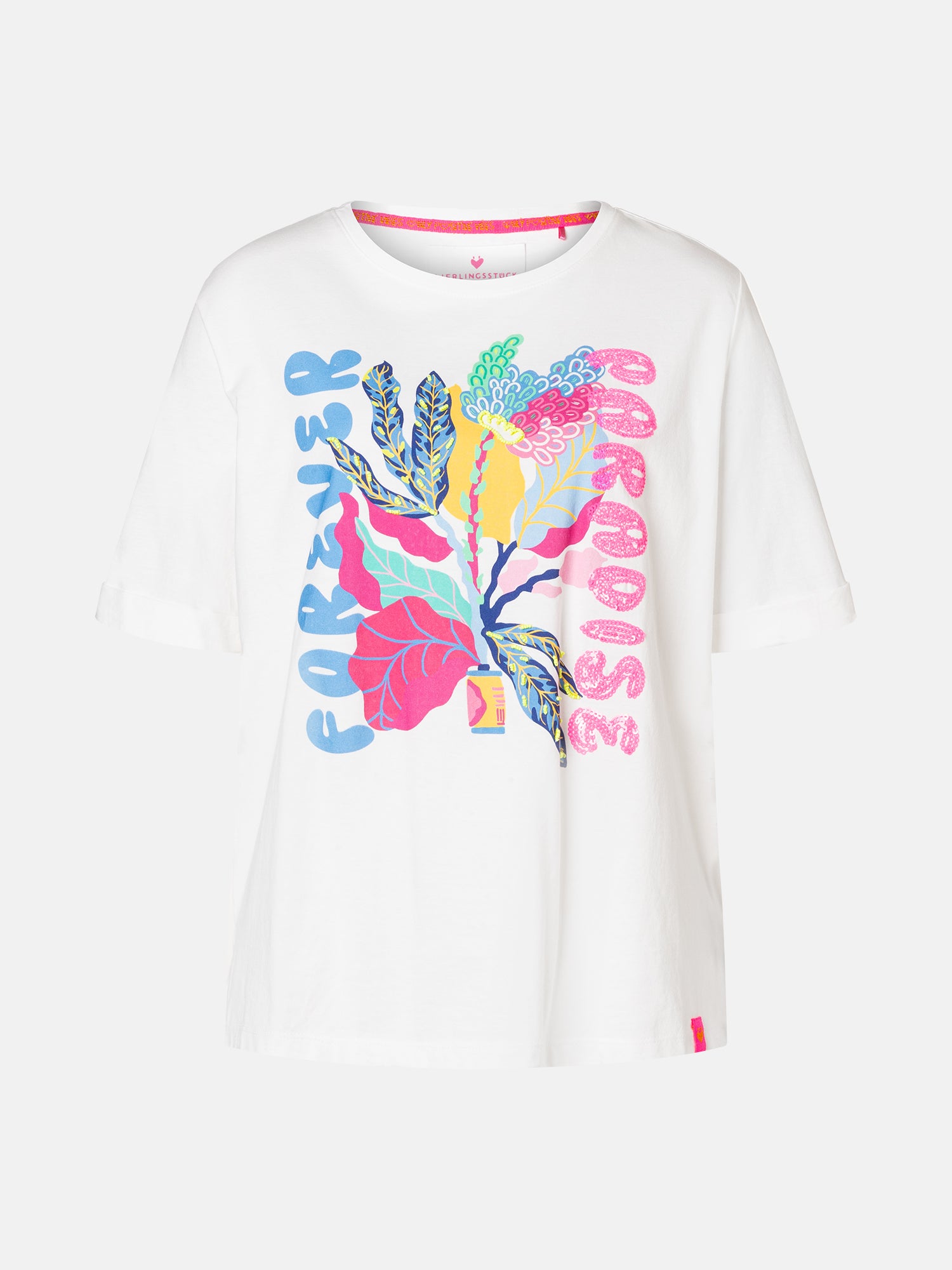 T-Shirt "DuranaL" aus Baumwolle