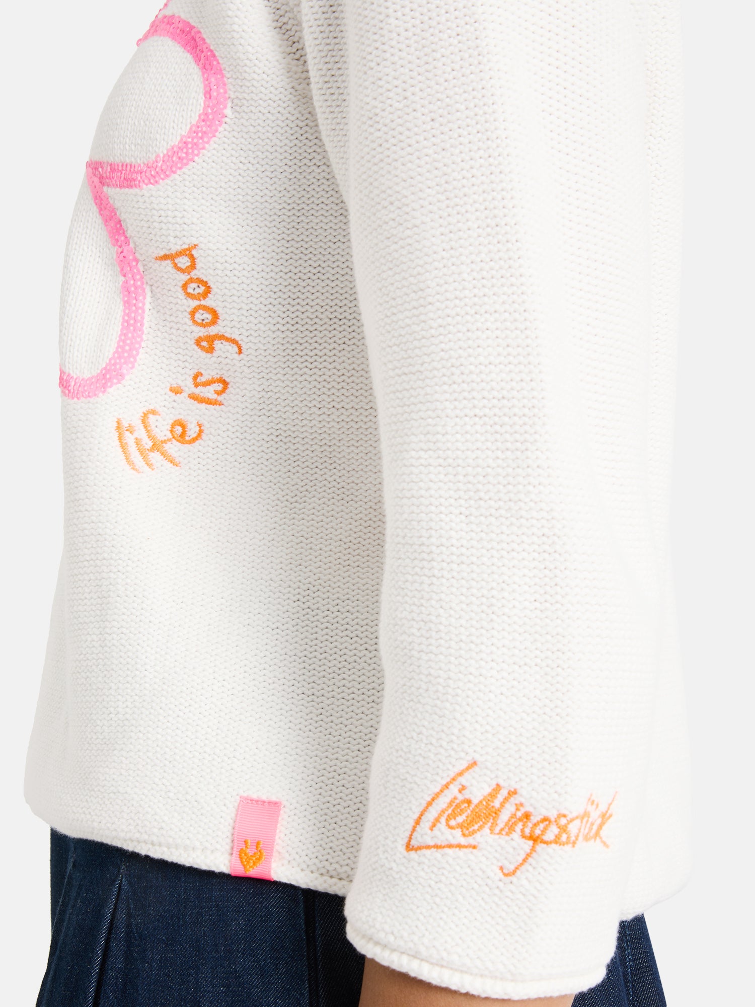 Pullover "AuriL" aus Baumwolle