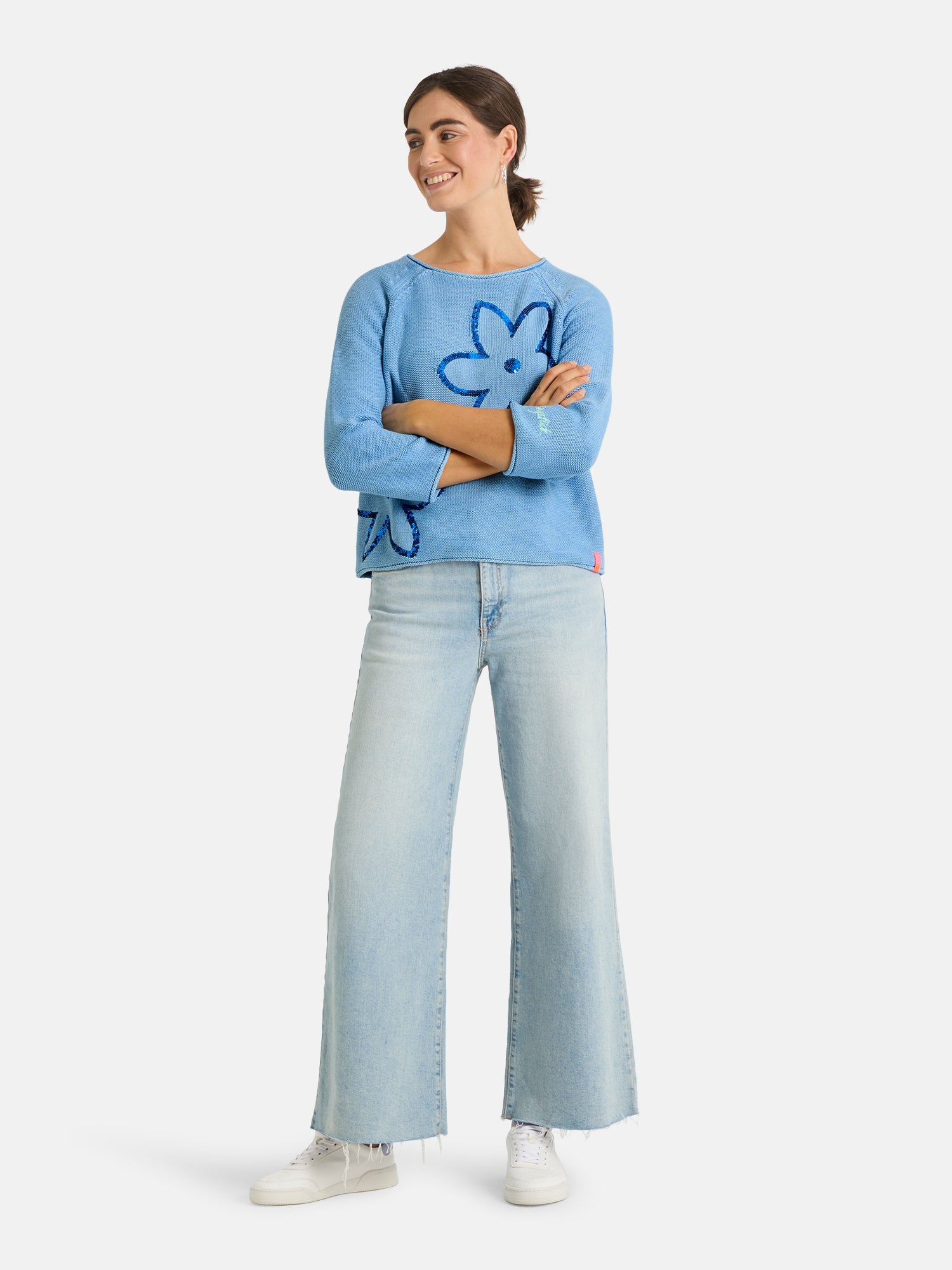 Pullover "AuriL" aus Baumwolle