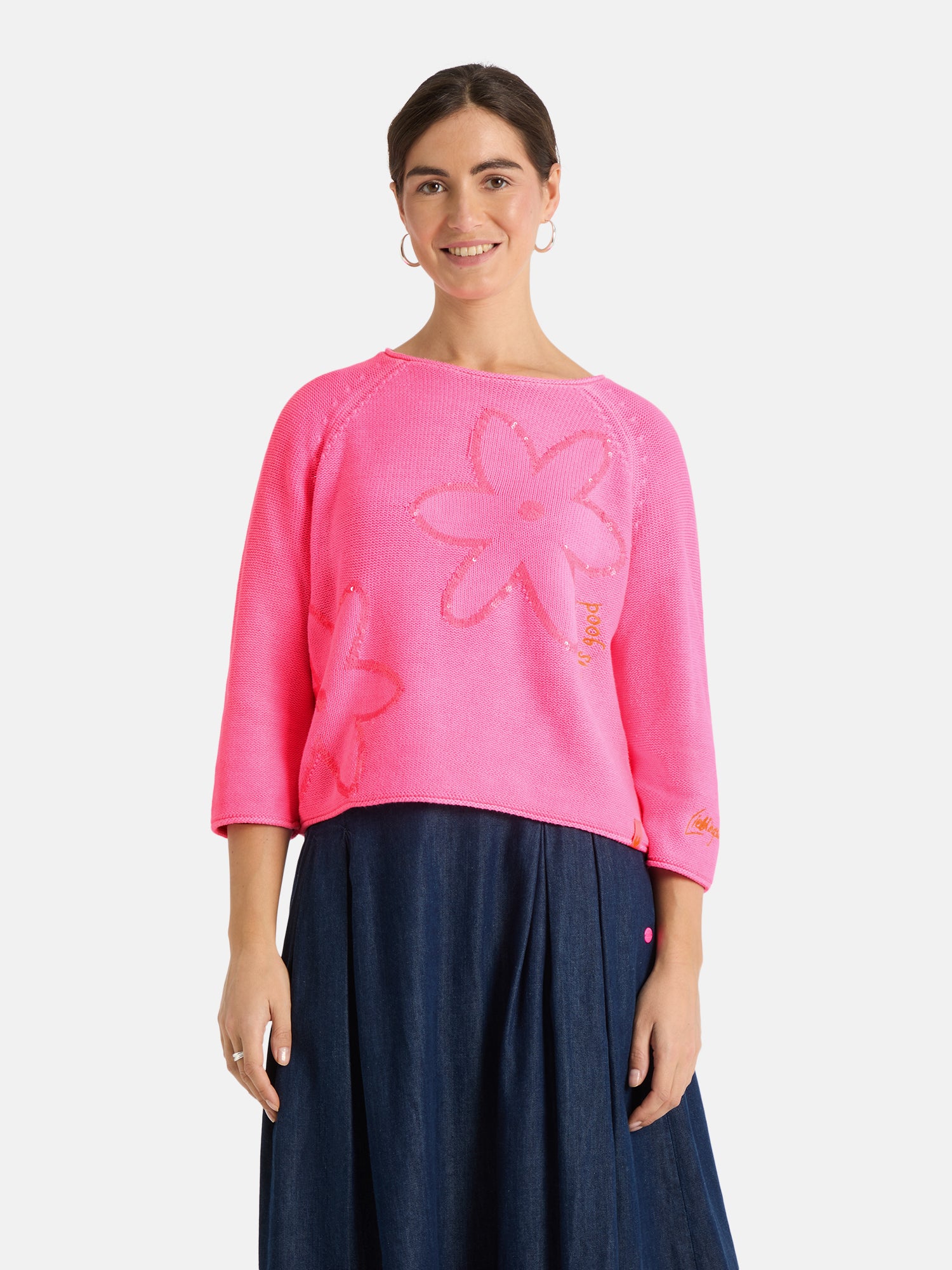 Pullover "AuriL" aus Baumwolle