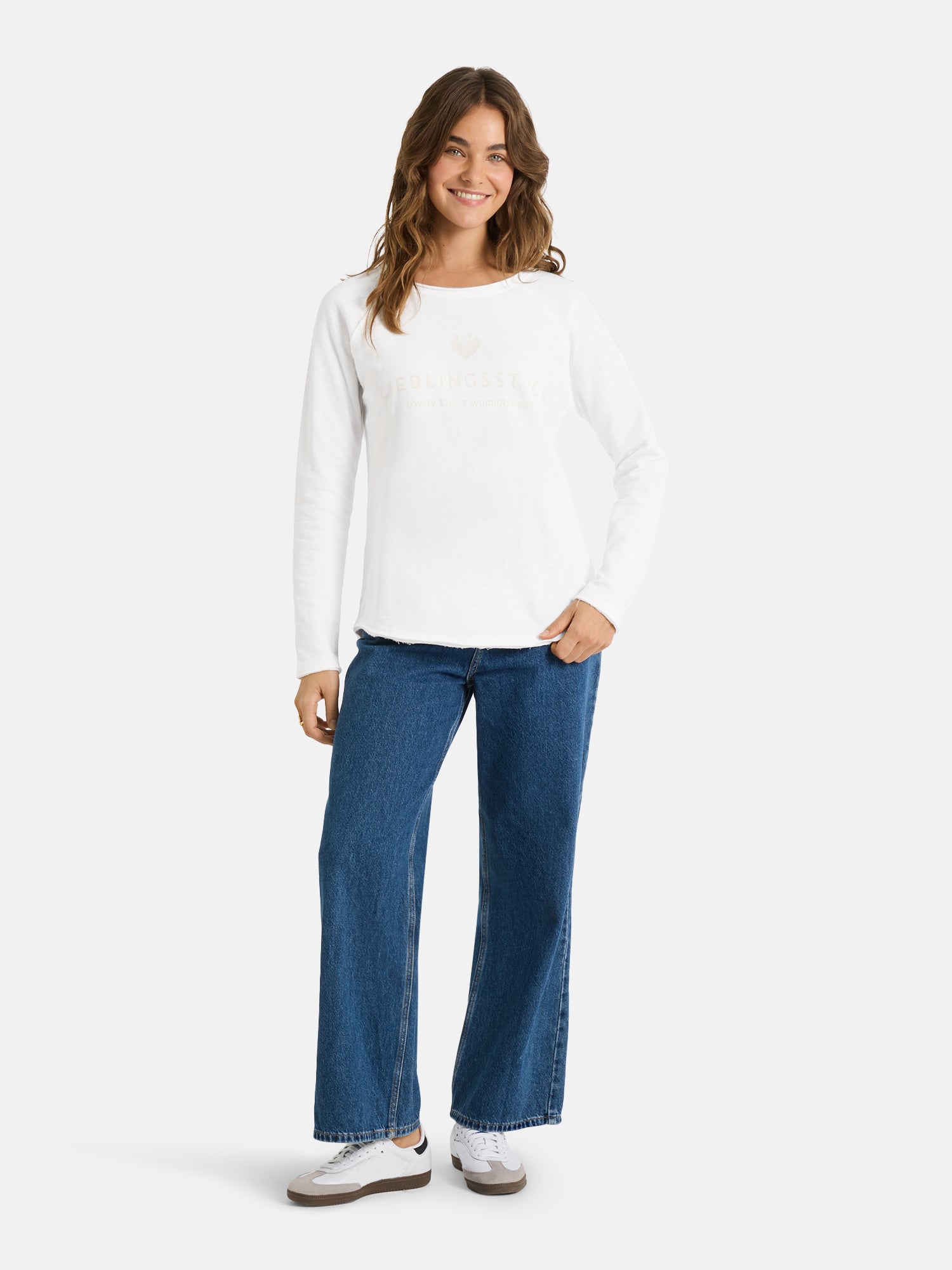 Sweatshirt "CathrinaEP" aus Baumwolle