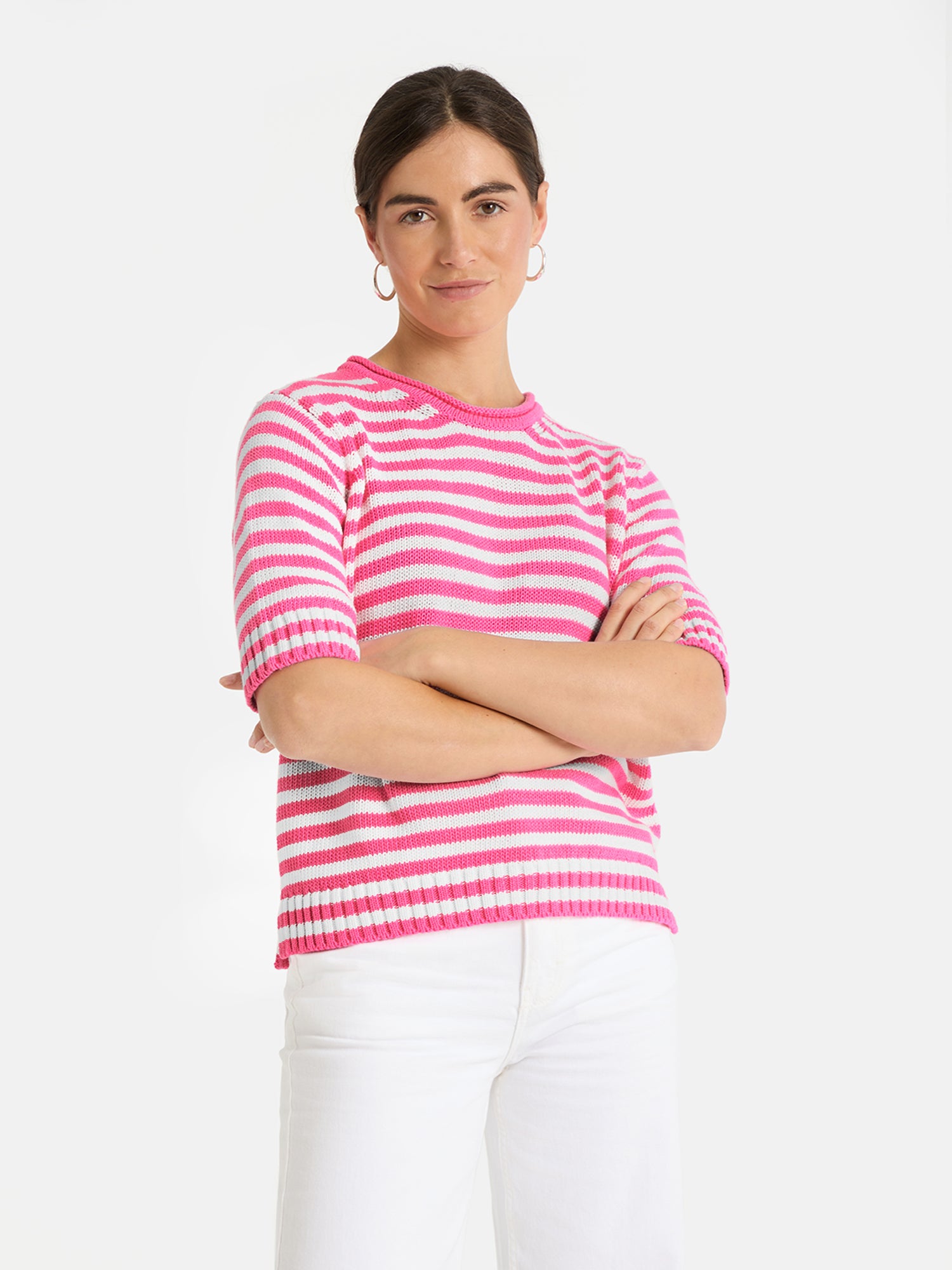 Pullover "AminaL"aus Baumwollmix