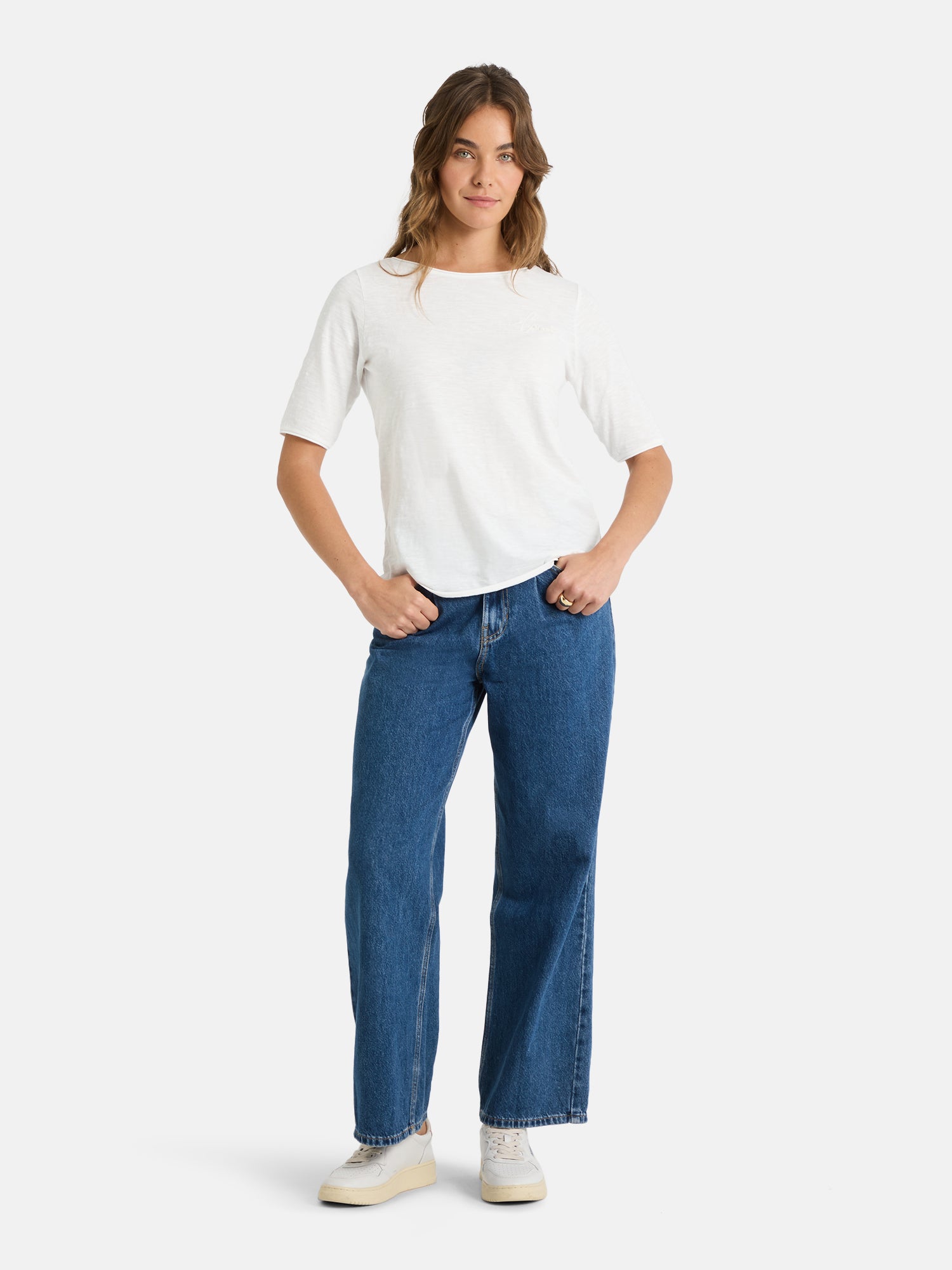 T-Shirt "CandiceEP" mit Elasthan