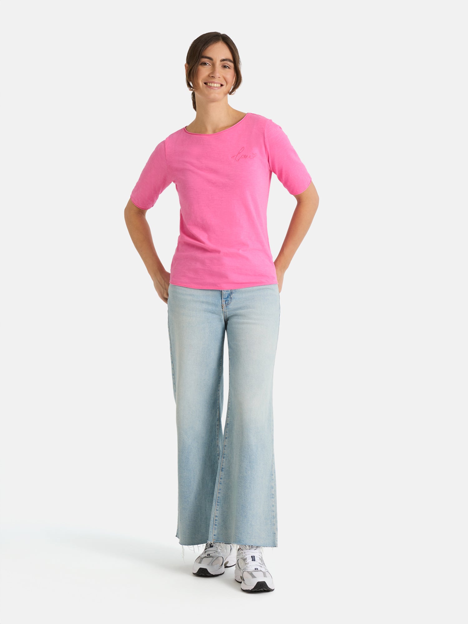 T-Shirt "CandiceEP" mit Elasthan