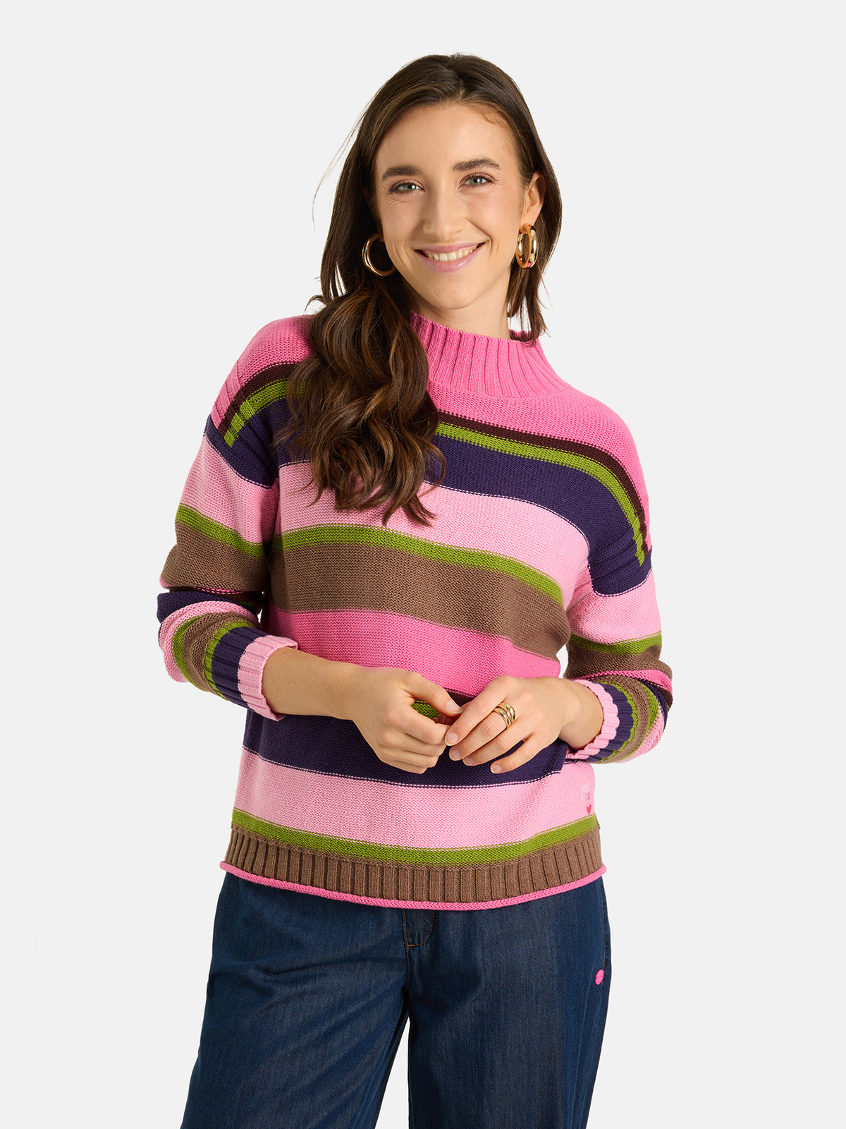 Pullover "AaikoL" aus Baumwollmix