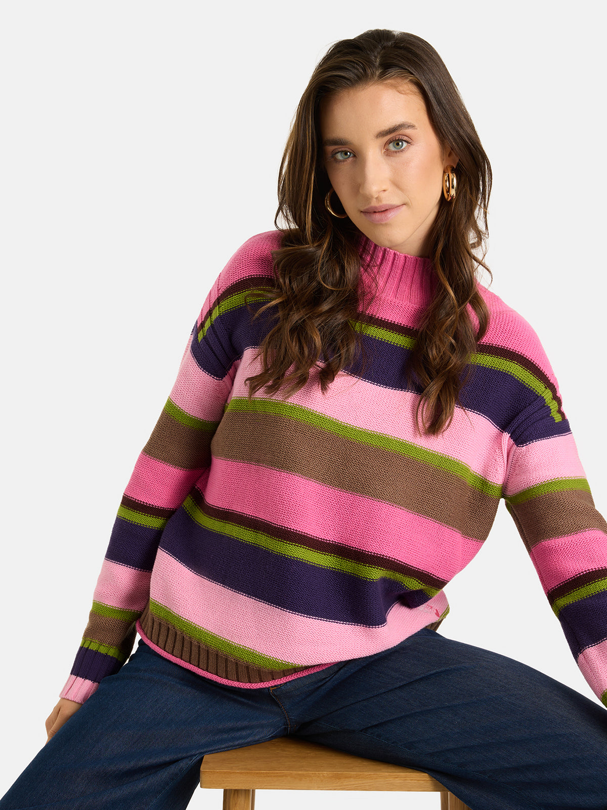 Pullover "AaikoL" aus Baumwollmix