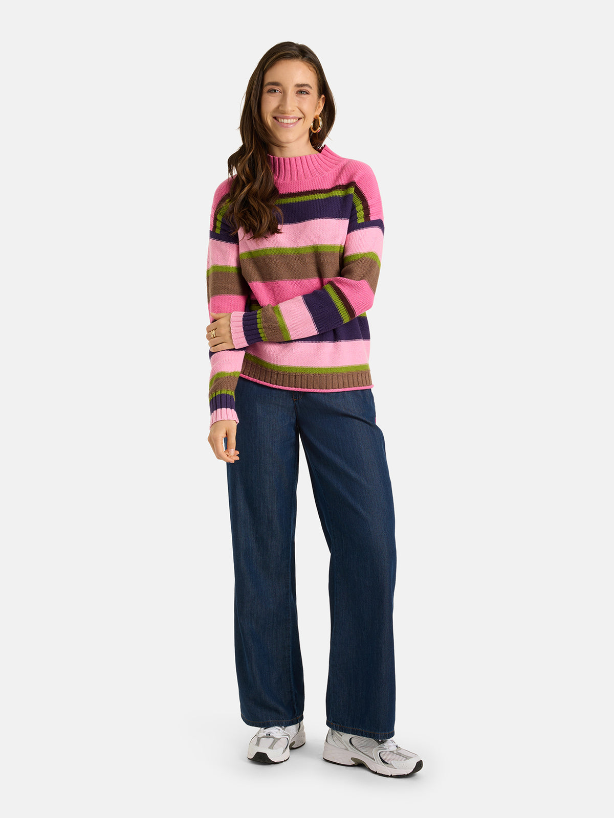 Pullover "AaikoL" aus Baumwollmix