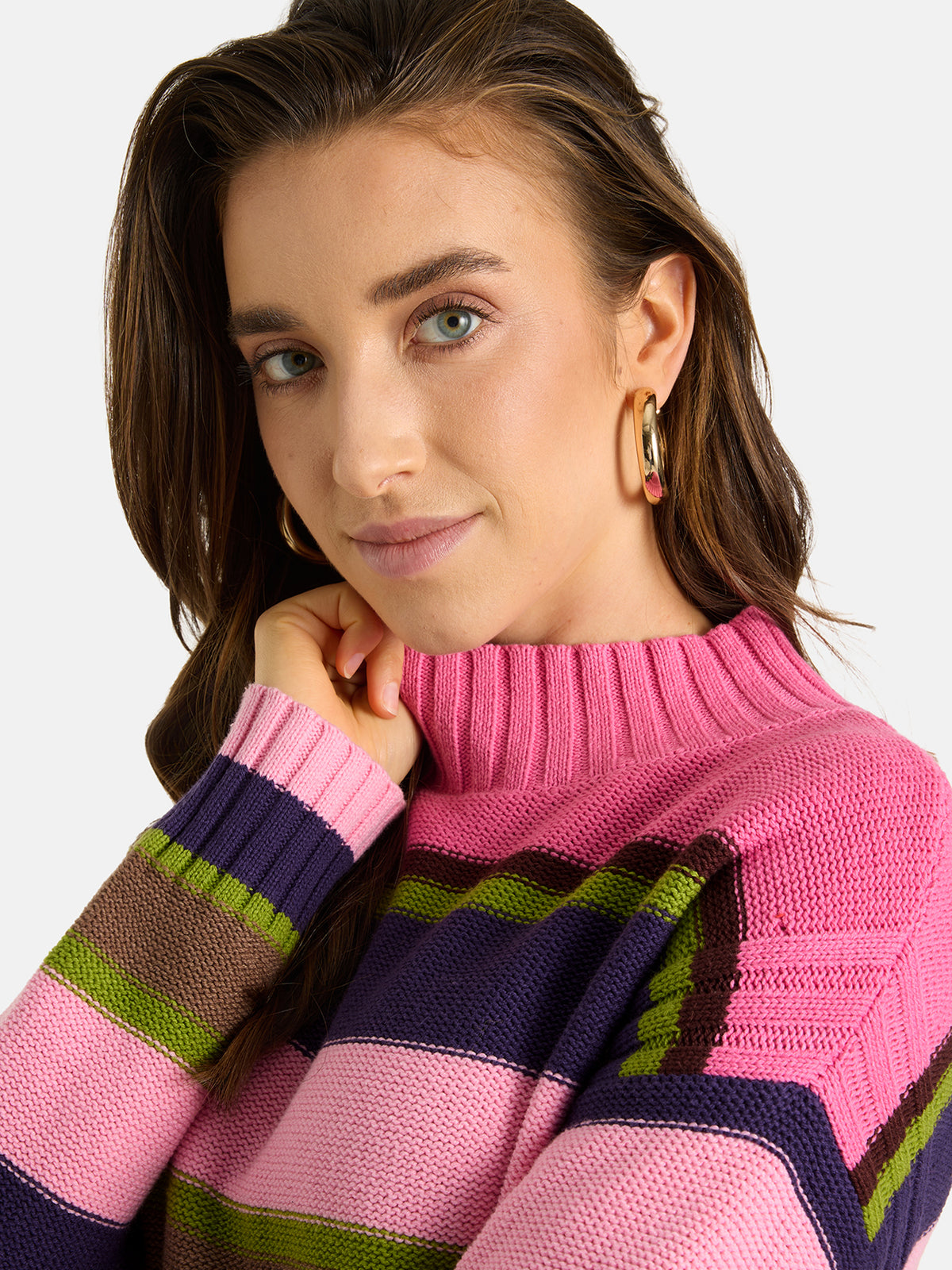 Pullover "AaikoL" aus Baumwollmix