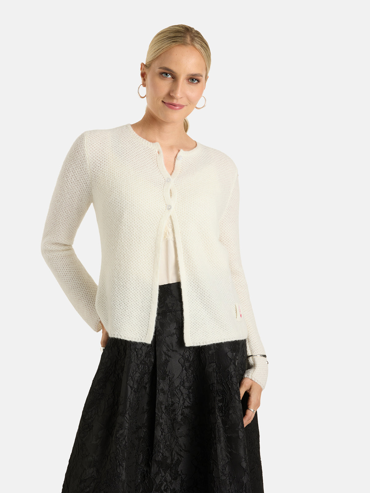 Strickjacke "AbebaL" mit Wolle