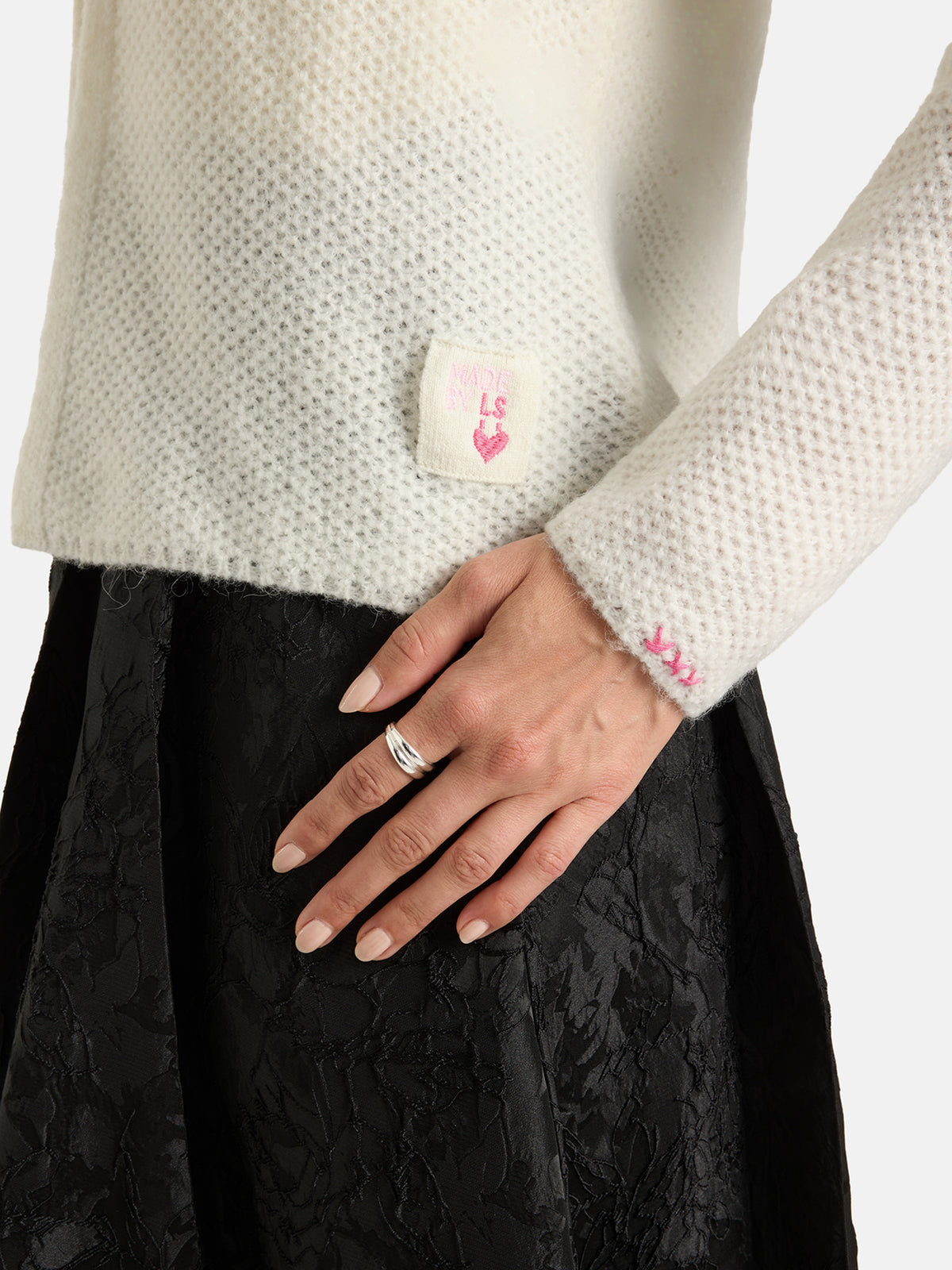 Strickjacke "AbebaL" mit Wolle