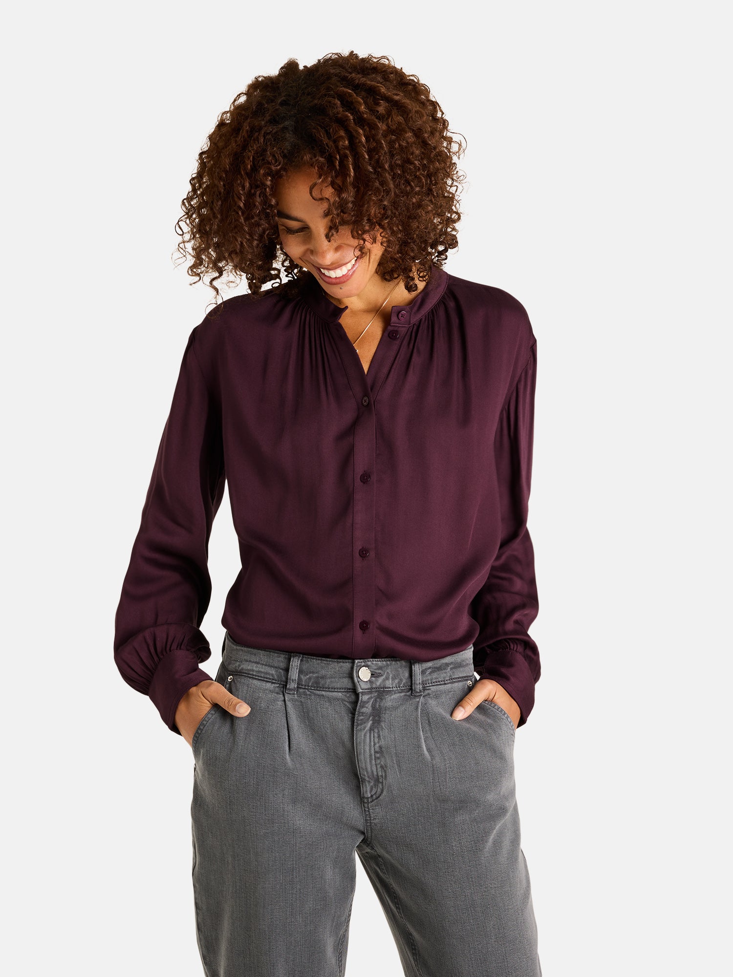 Bluse "AiliL" aus Viskose
