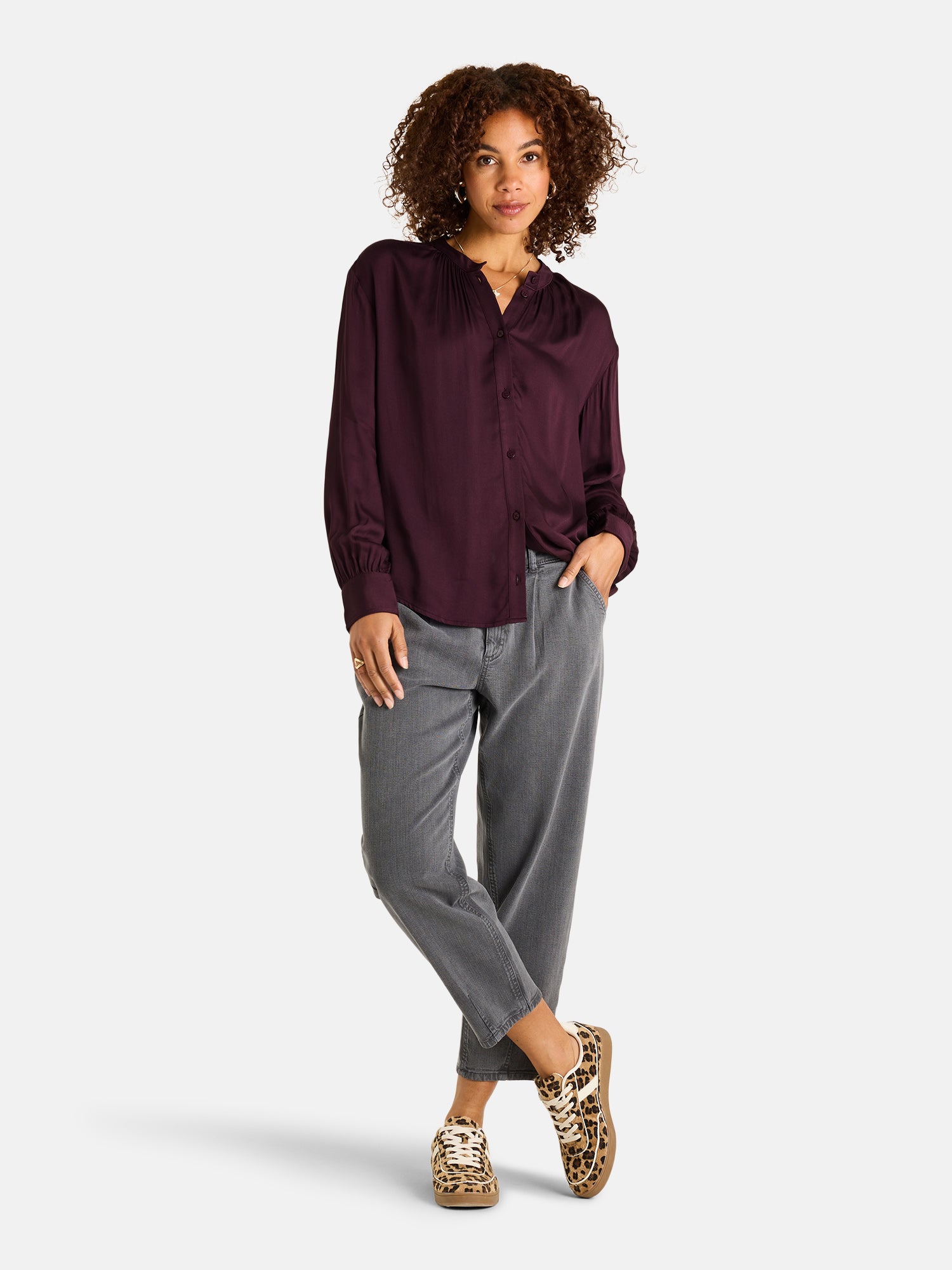 Bluse "AiliL" aus Viskose