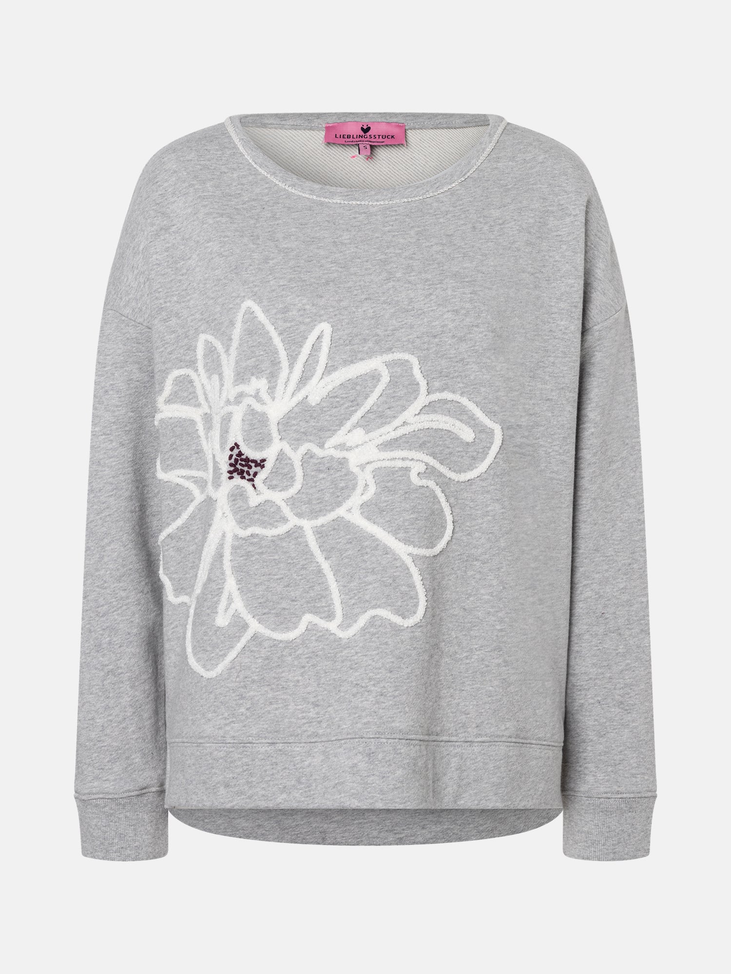 Sweatshirt "AjaL" aus Baumwollmix