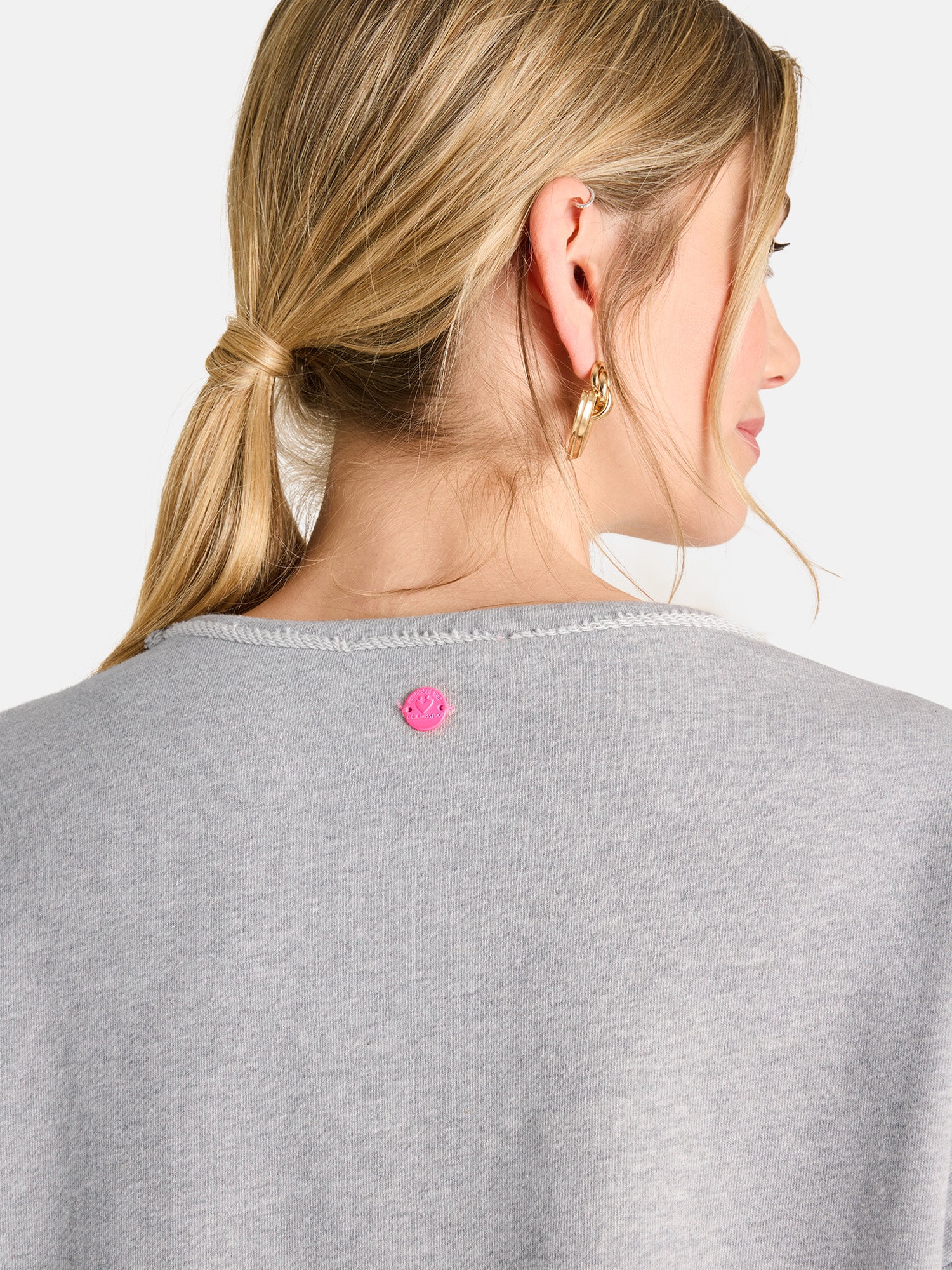 Sweatshirt "AjaL" aus Baumwollmix