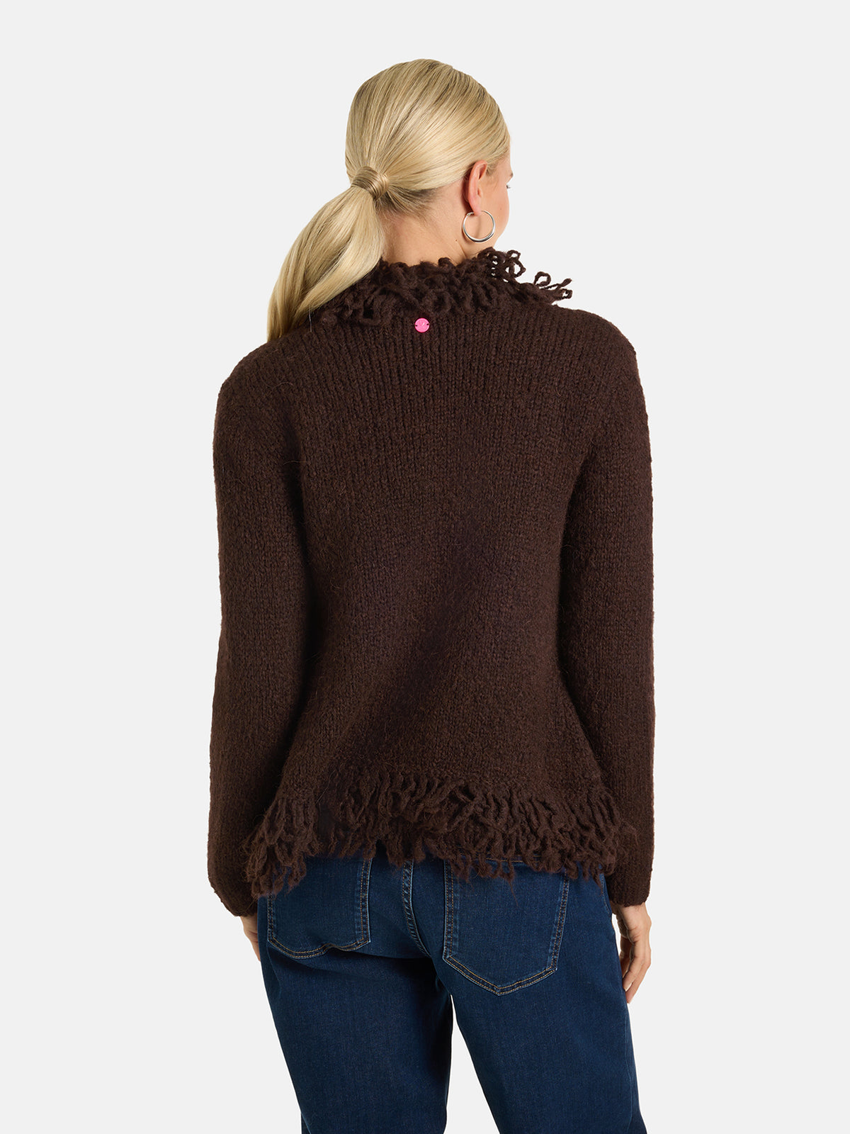 Strickjacke "AlessiaL" mit Alpaka