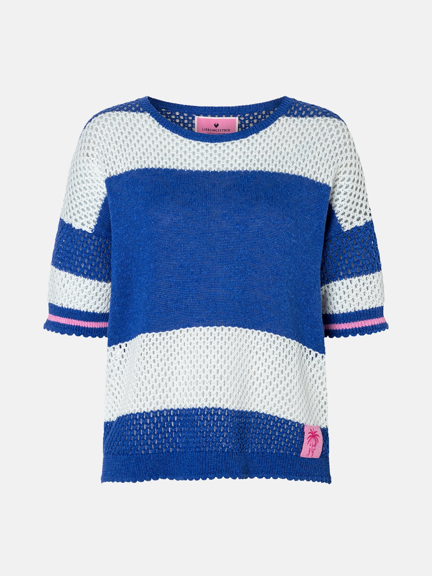 Strickpullover "AliaL" mit Leinen