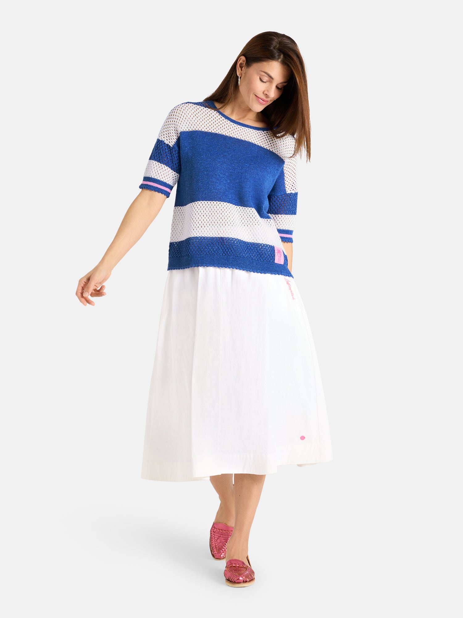 Strickpullover "AliaL" mit Leinen