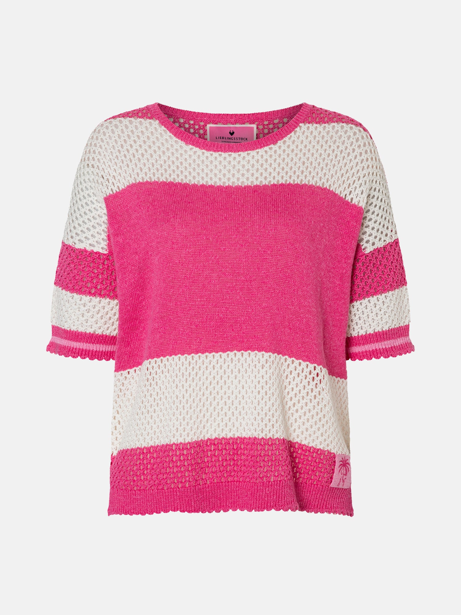 Strickpullover "AliaL" mit Leinen