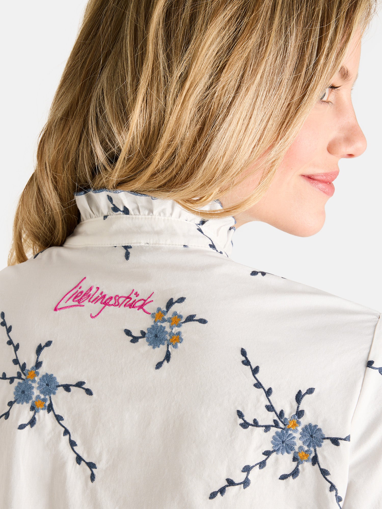 Bluse "AlieenL" aus Baumwolle