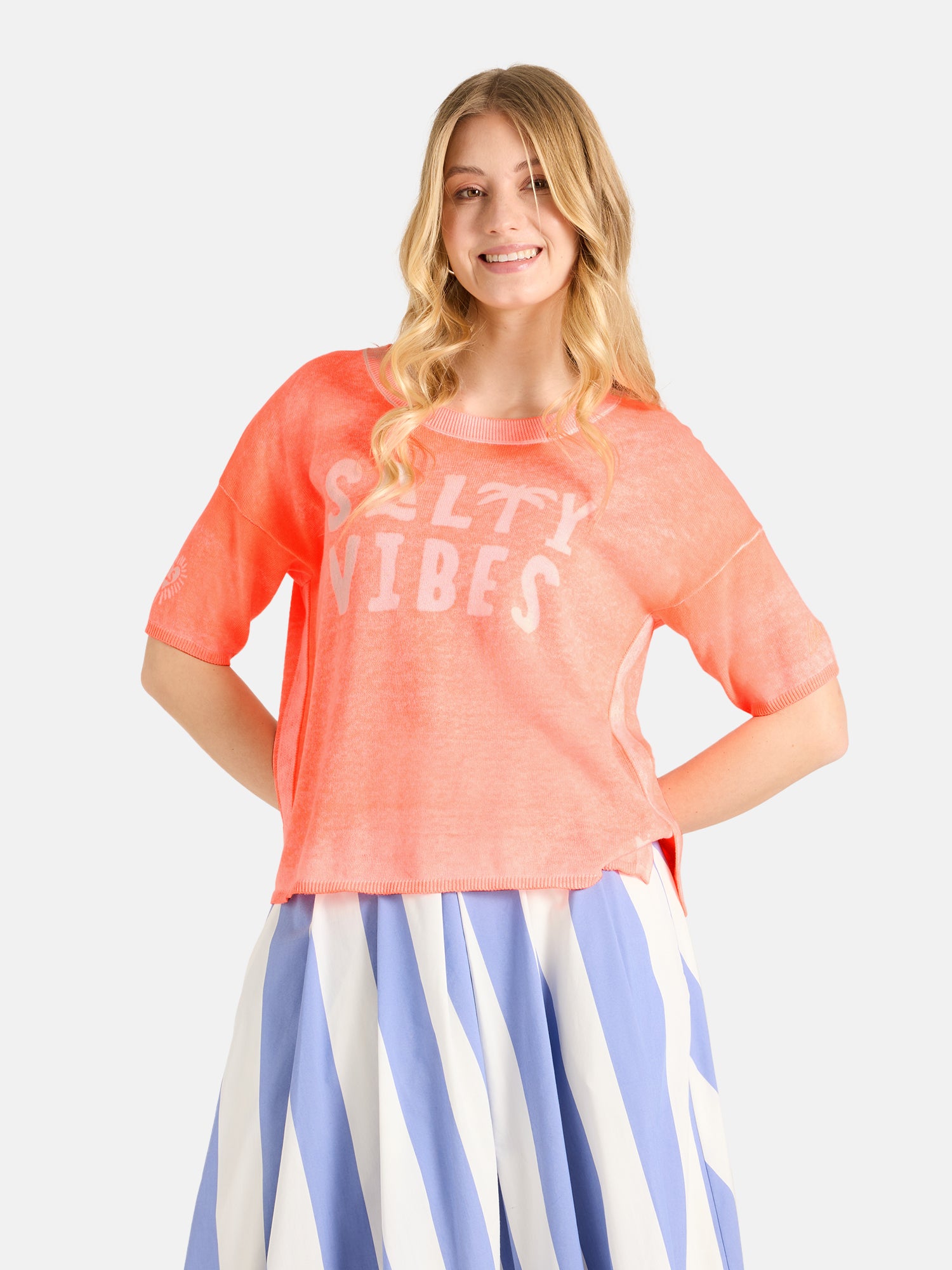 Feinstrick "AlisaL" aus Baumwolle