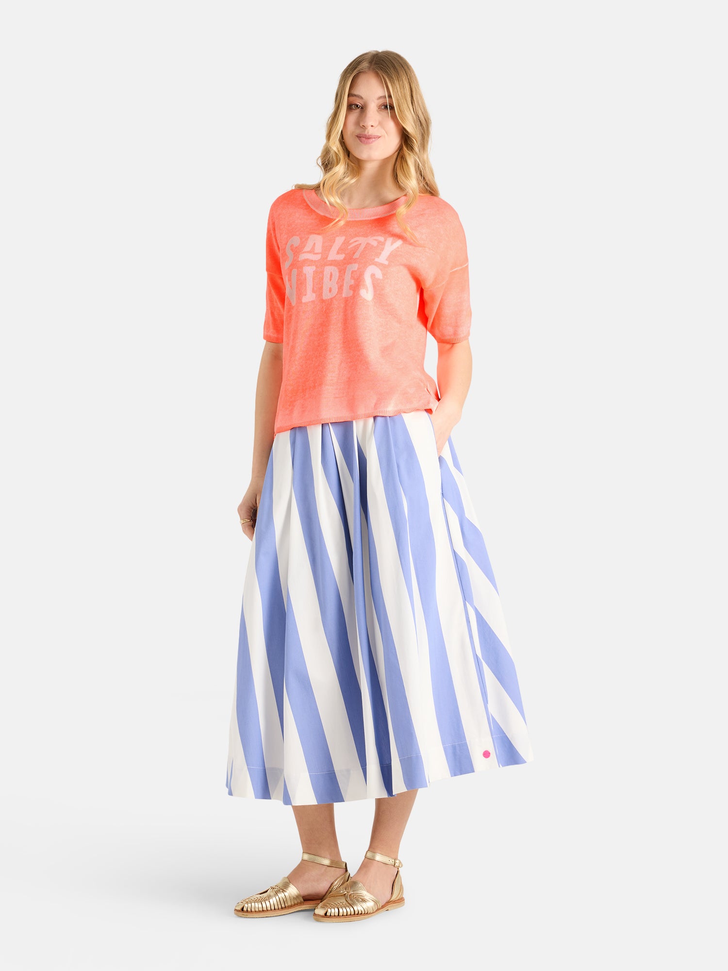 Feinstrick "AlisaL" aus Baumwolle