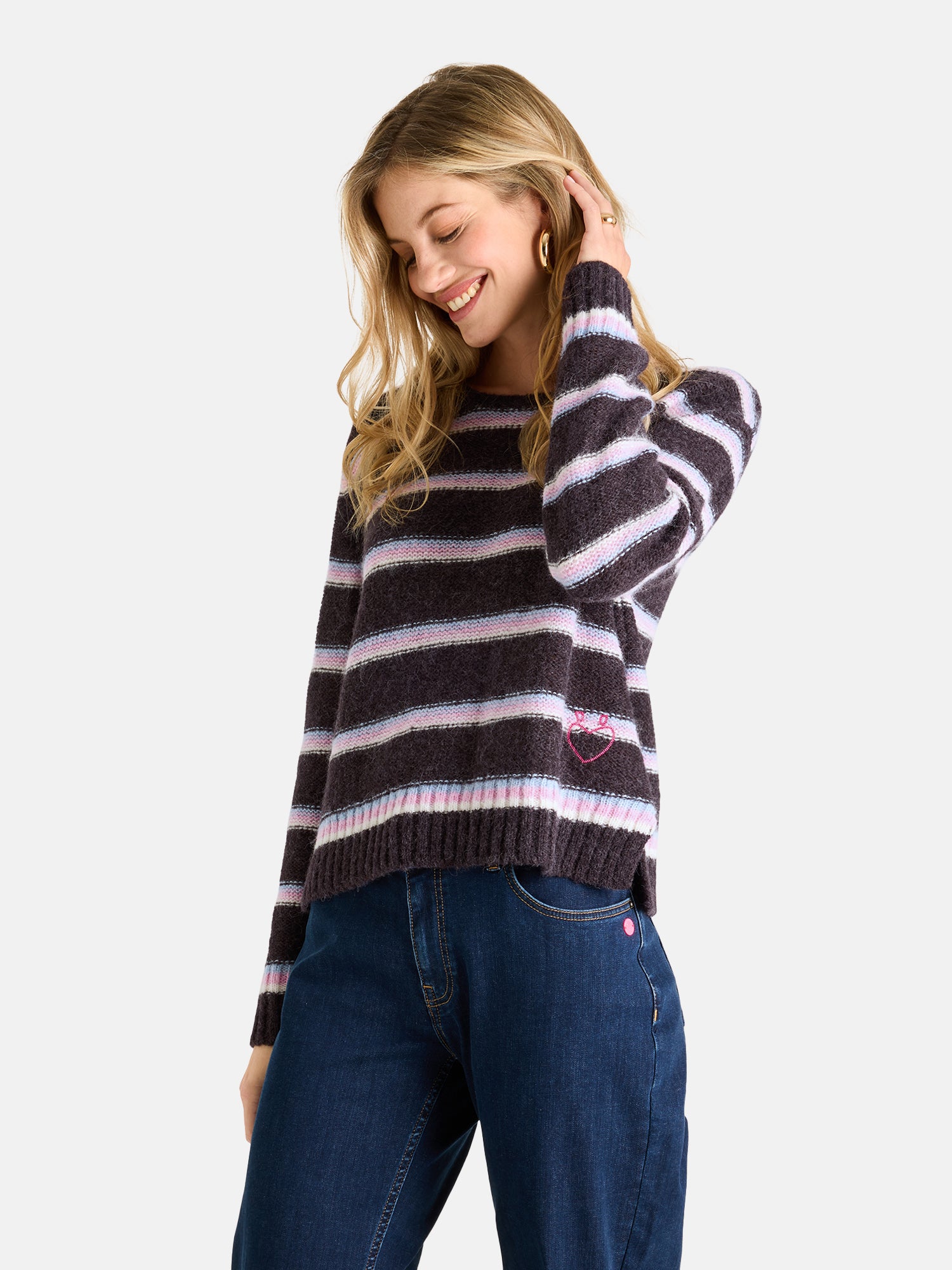 Pullover "AmairaL" aus Wollmix