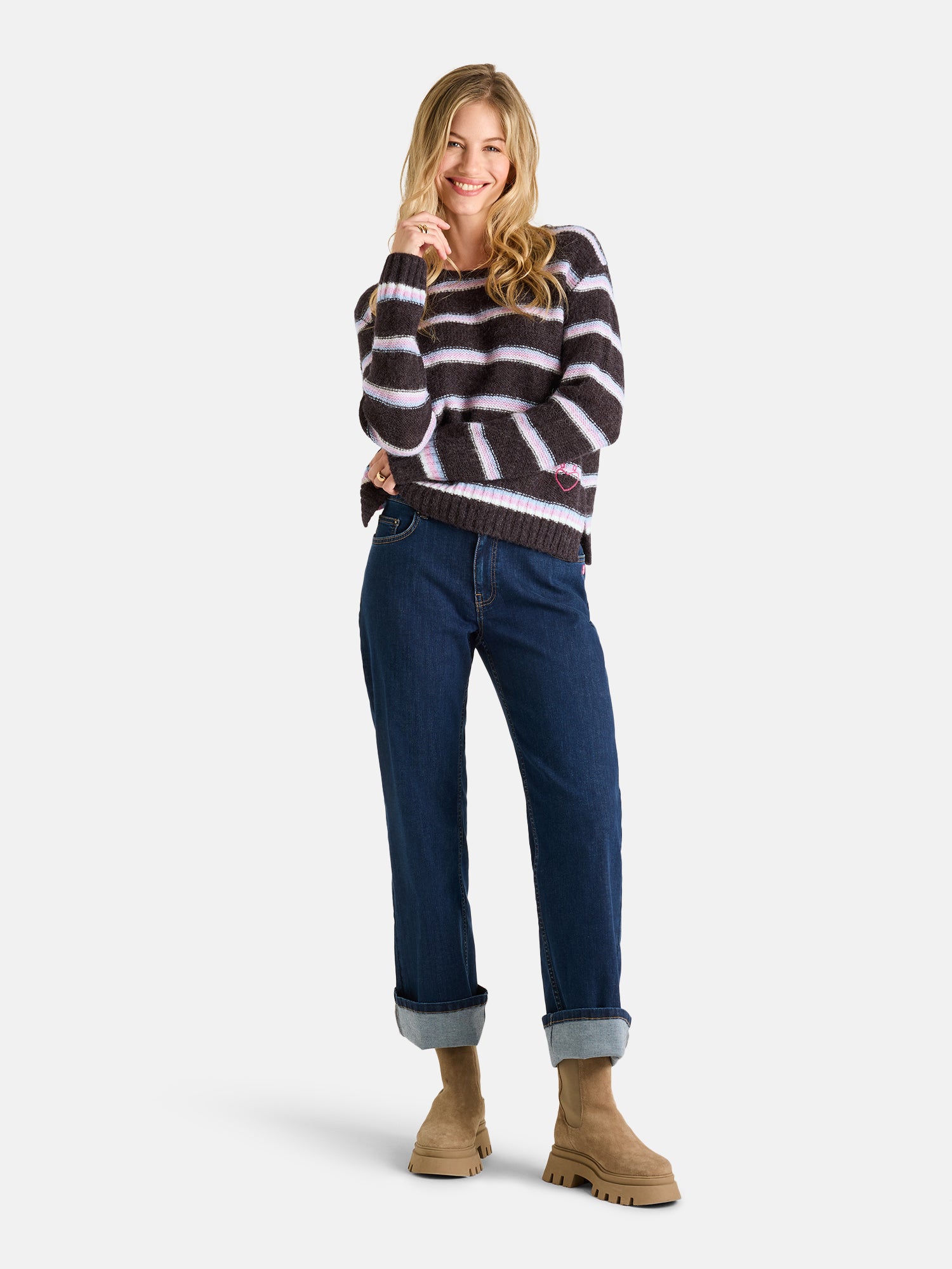 Pullover "AmairaL" aus Wollmix