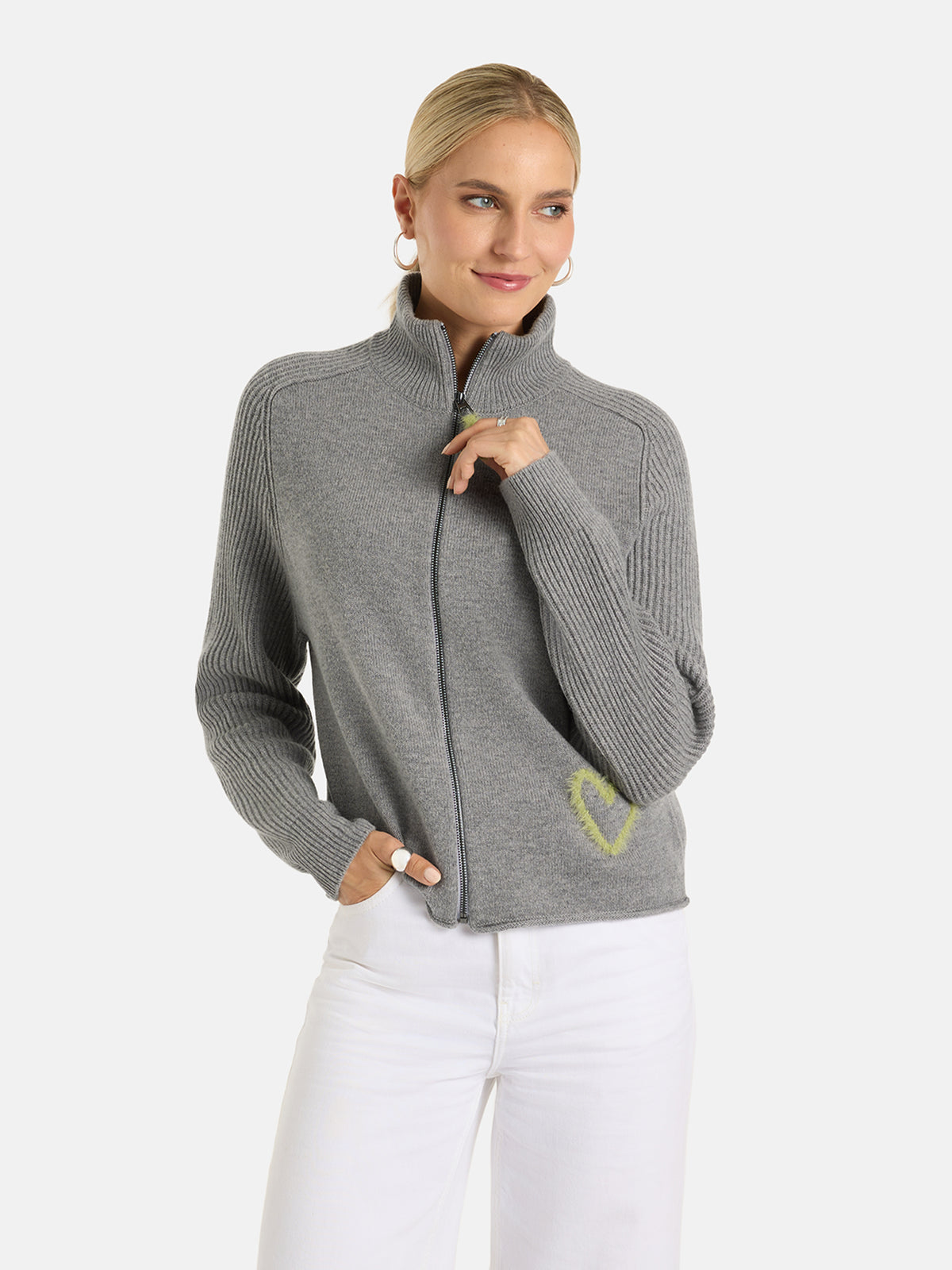 Strickjacke "AmbreL" mit Kaschmir