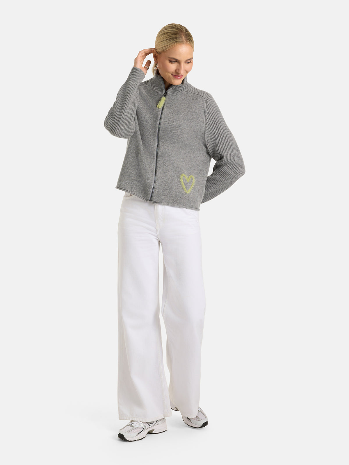 Strickjacke "AmbreL" mit Kaschmir