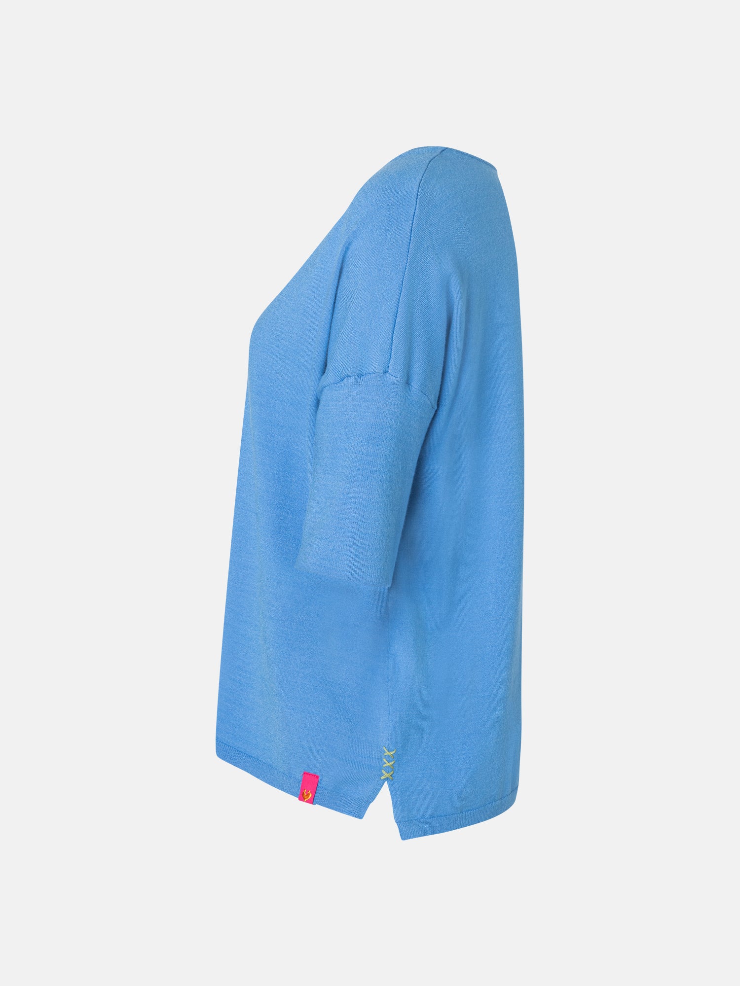 Kurzarm Strick "AmihanL" mit Viskose