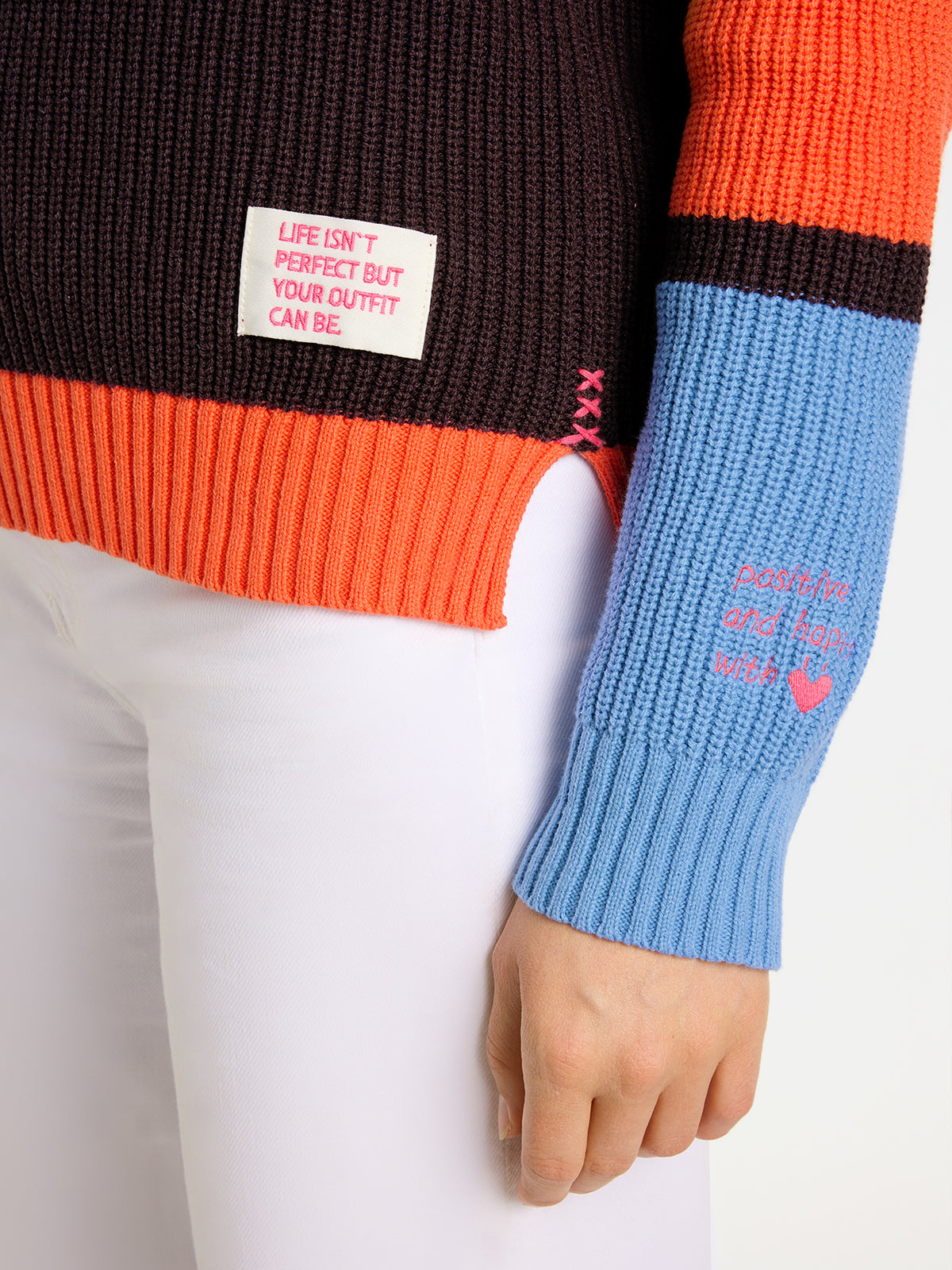 Pullover "AnukaL" aus Baumwollmix