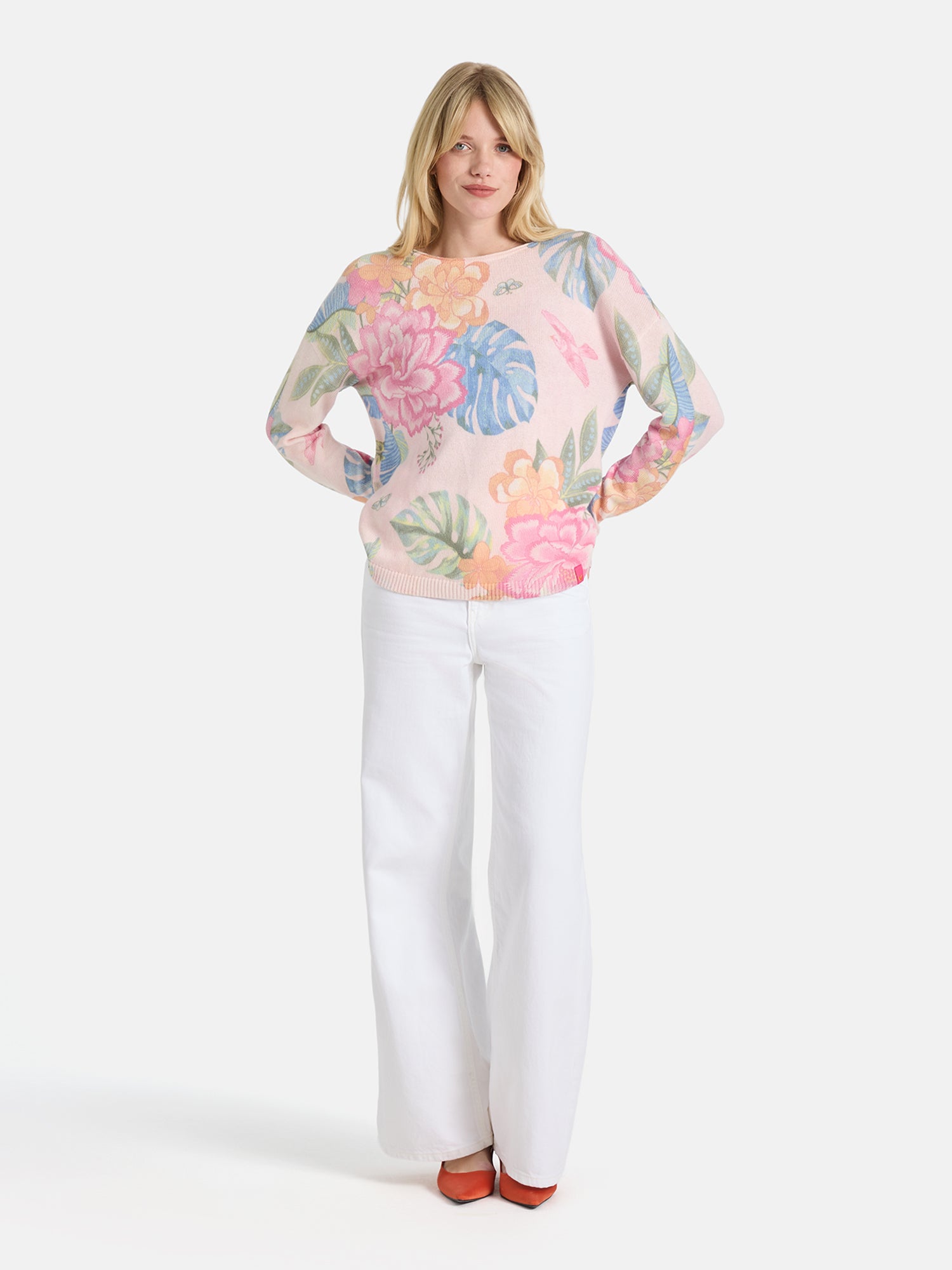 Pullover "ArmedaL" mit Baumwolle