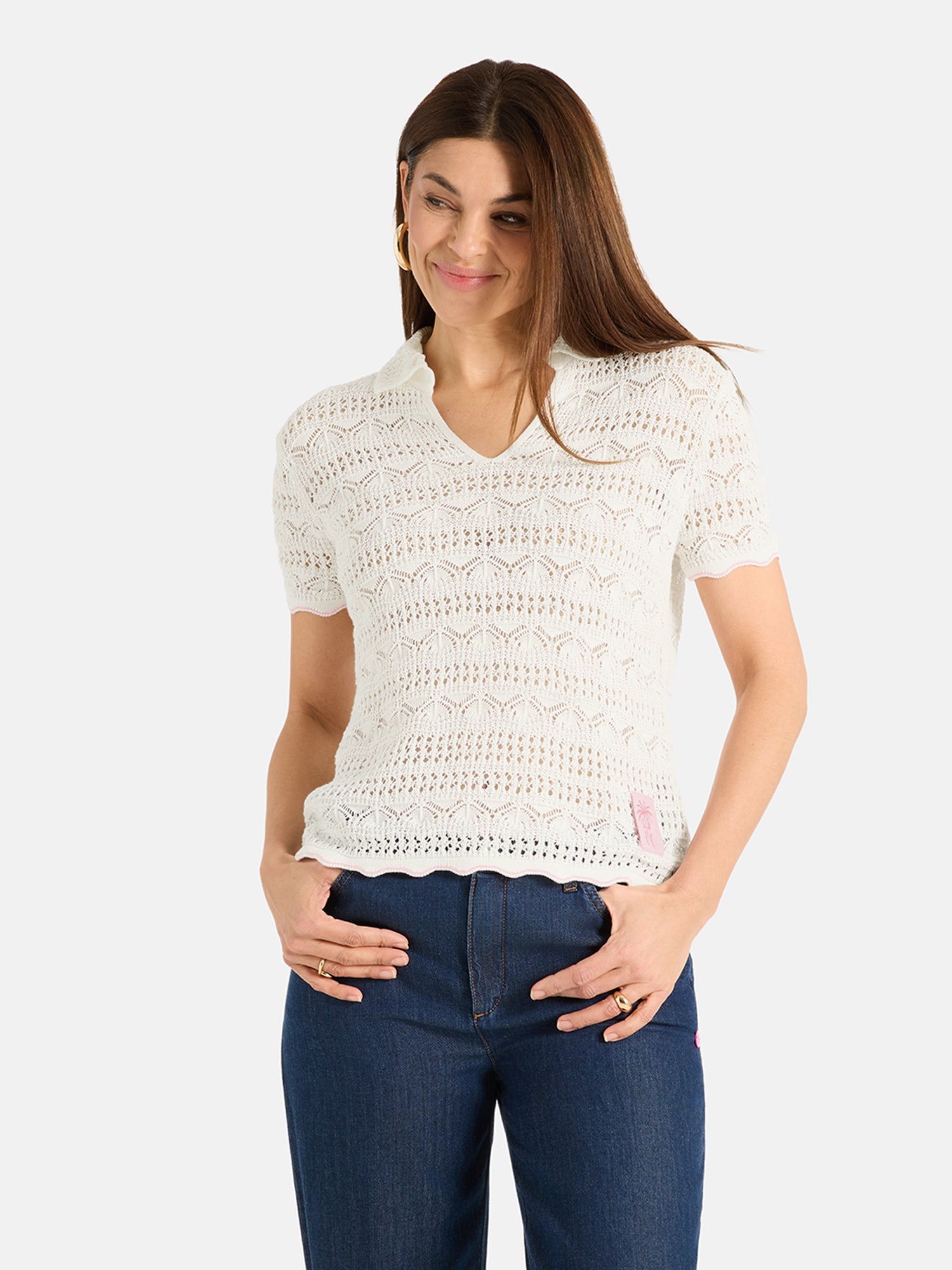 Pullover "AsifaL" aus Baumwollmix