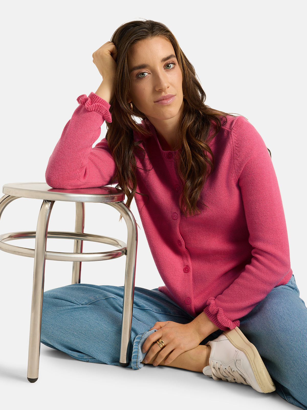 Strickjacke "AtiaL" mit Kaschmir