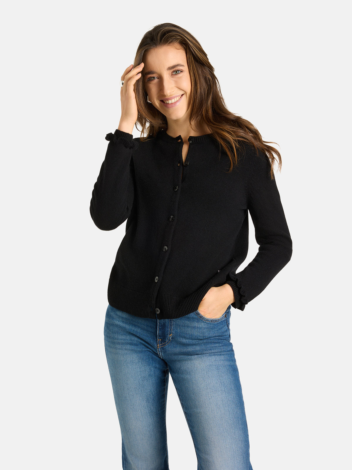 Strickjacke "AtiaL" mit Kaschmir
