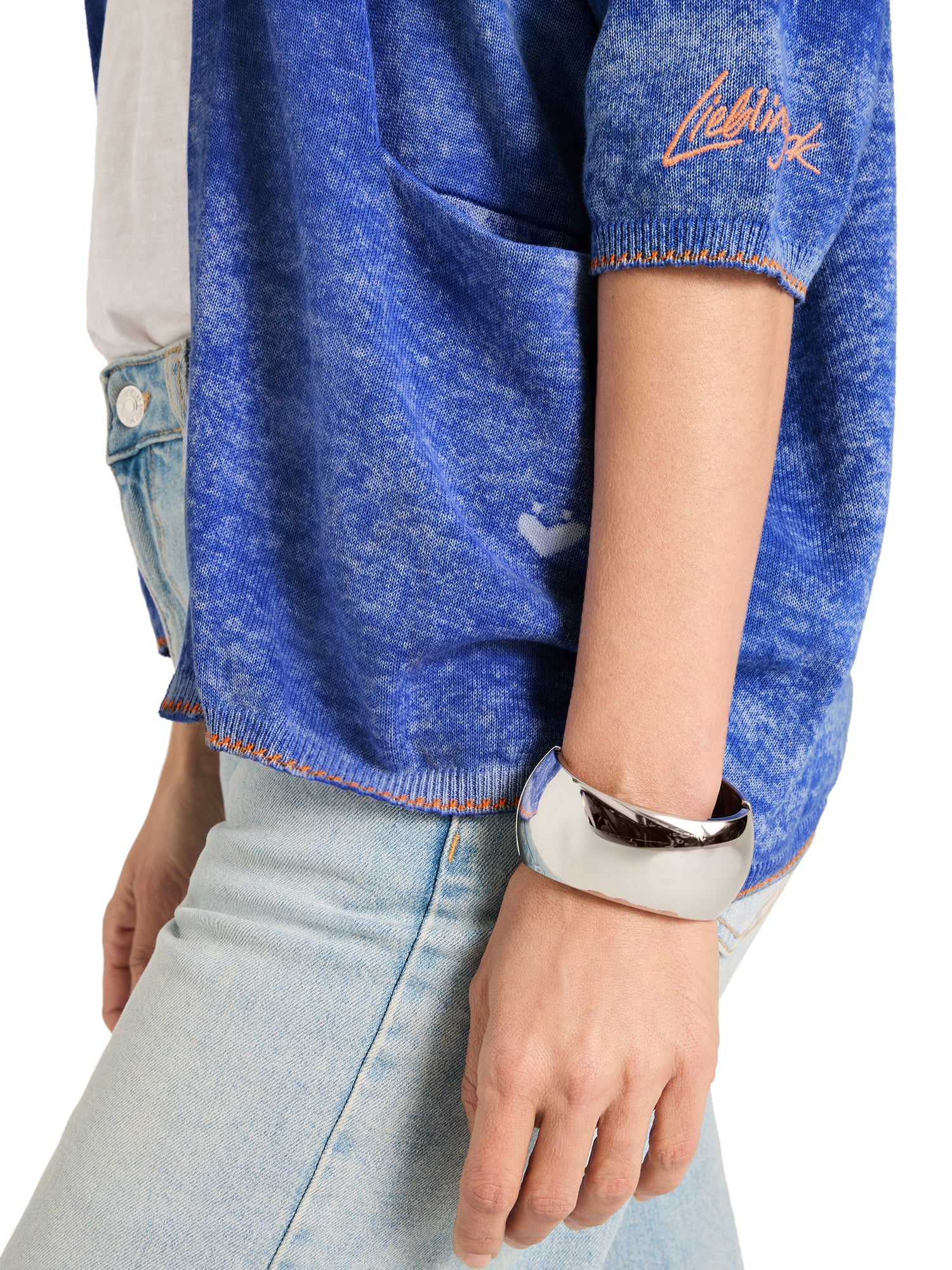 Strickjacke "AvriL" aus Baumwolle