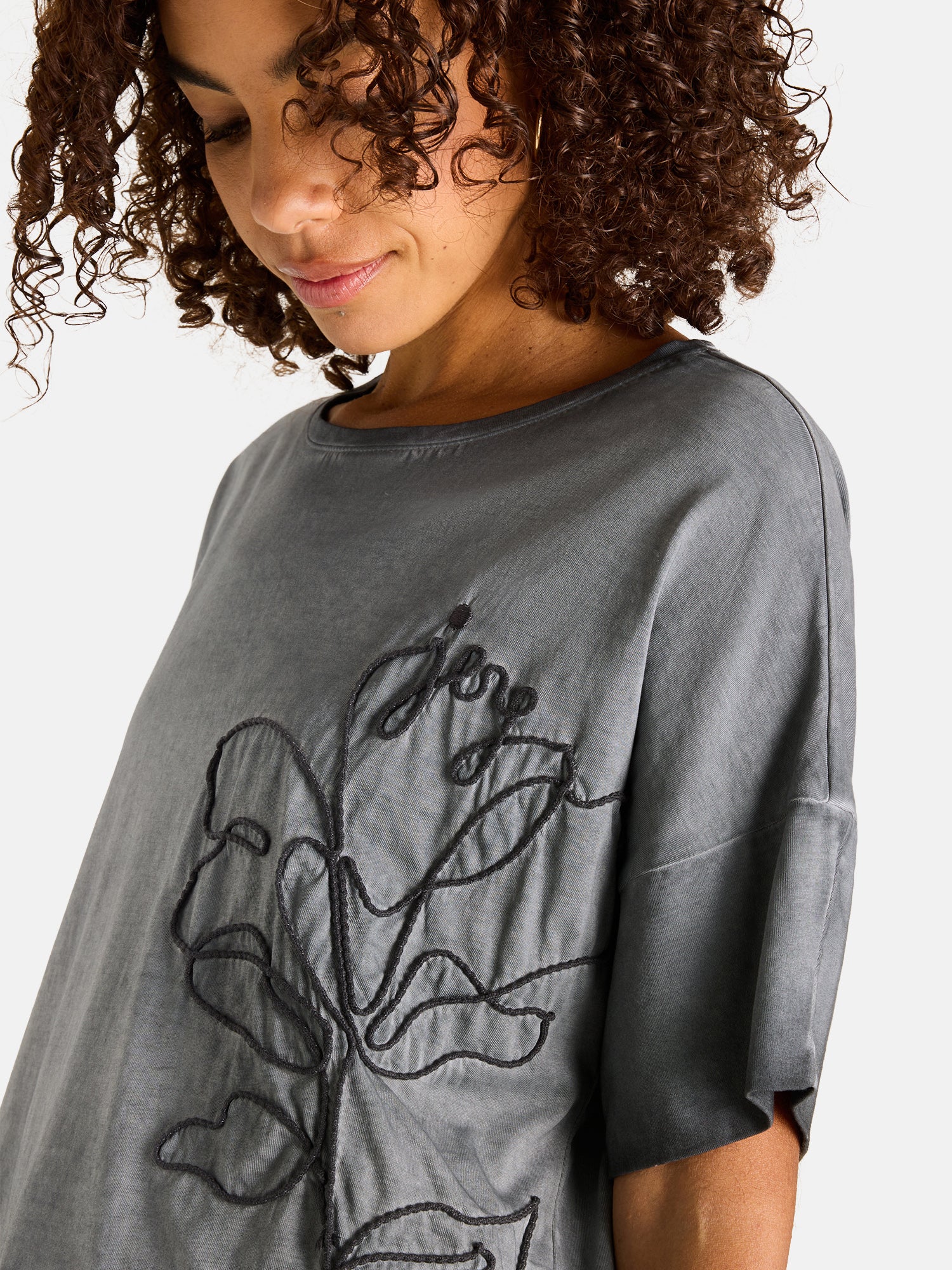 T-Shirt "BelindaL" aus Baumwolle