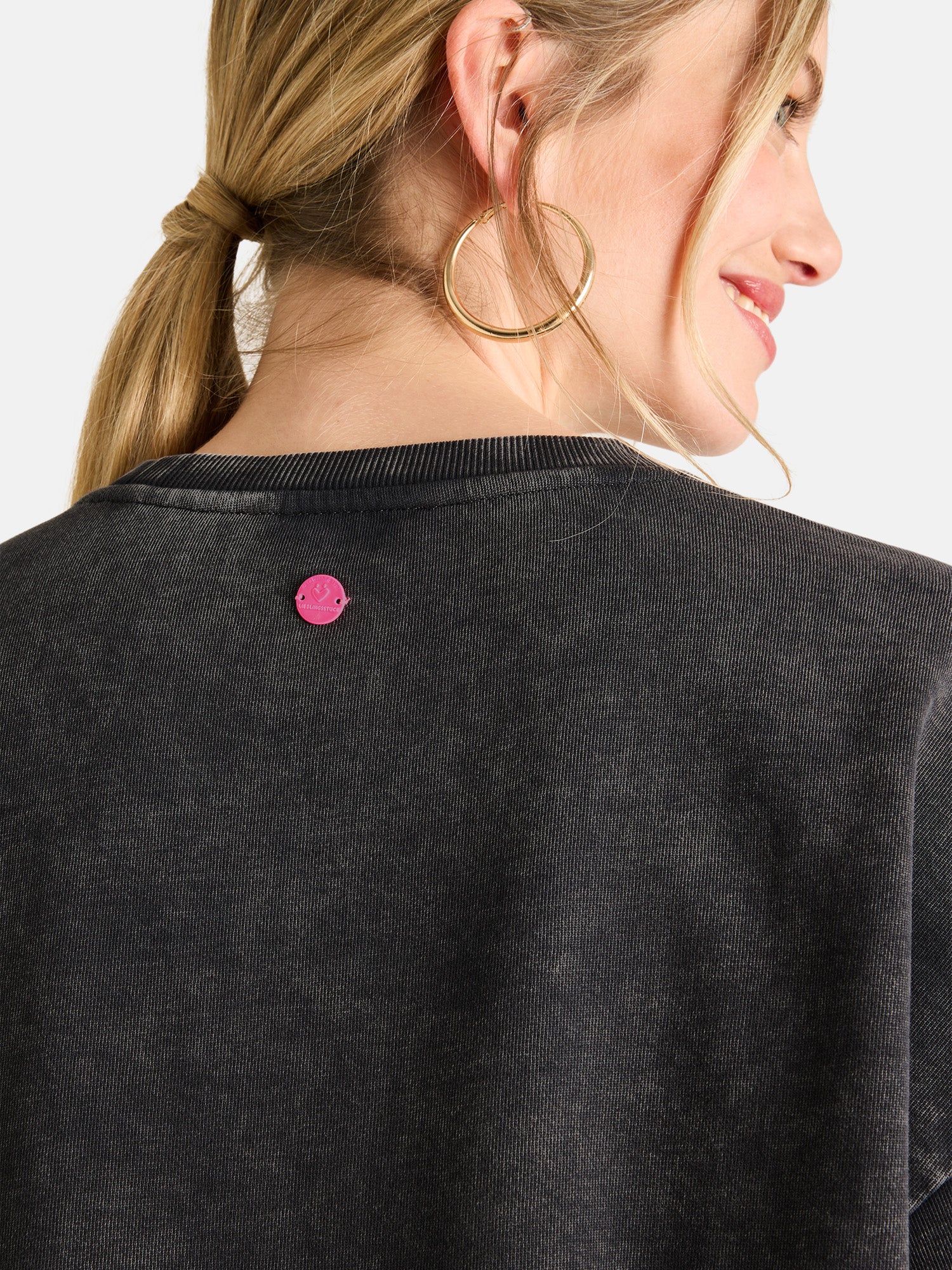 Sweatshirt "BettaL" aus Baumwolle