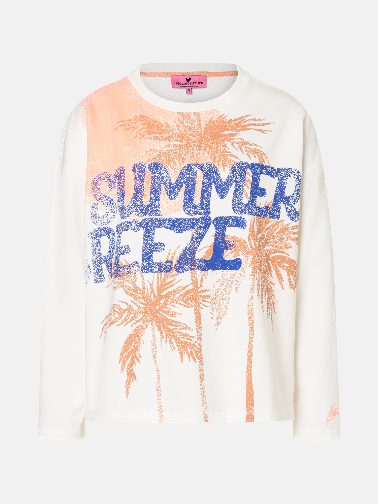 Sweatshirt "BreezeL" aus Baumwollmix