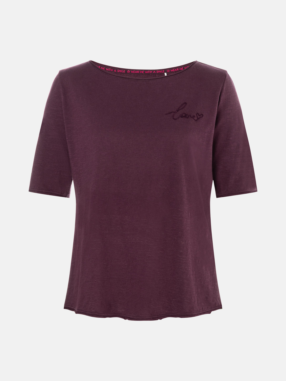 T-Shirt "CandiceEP" mit Elasthan